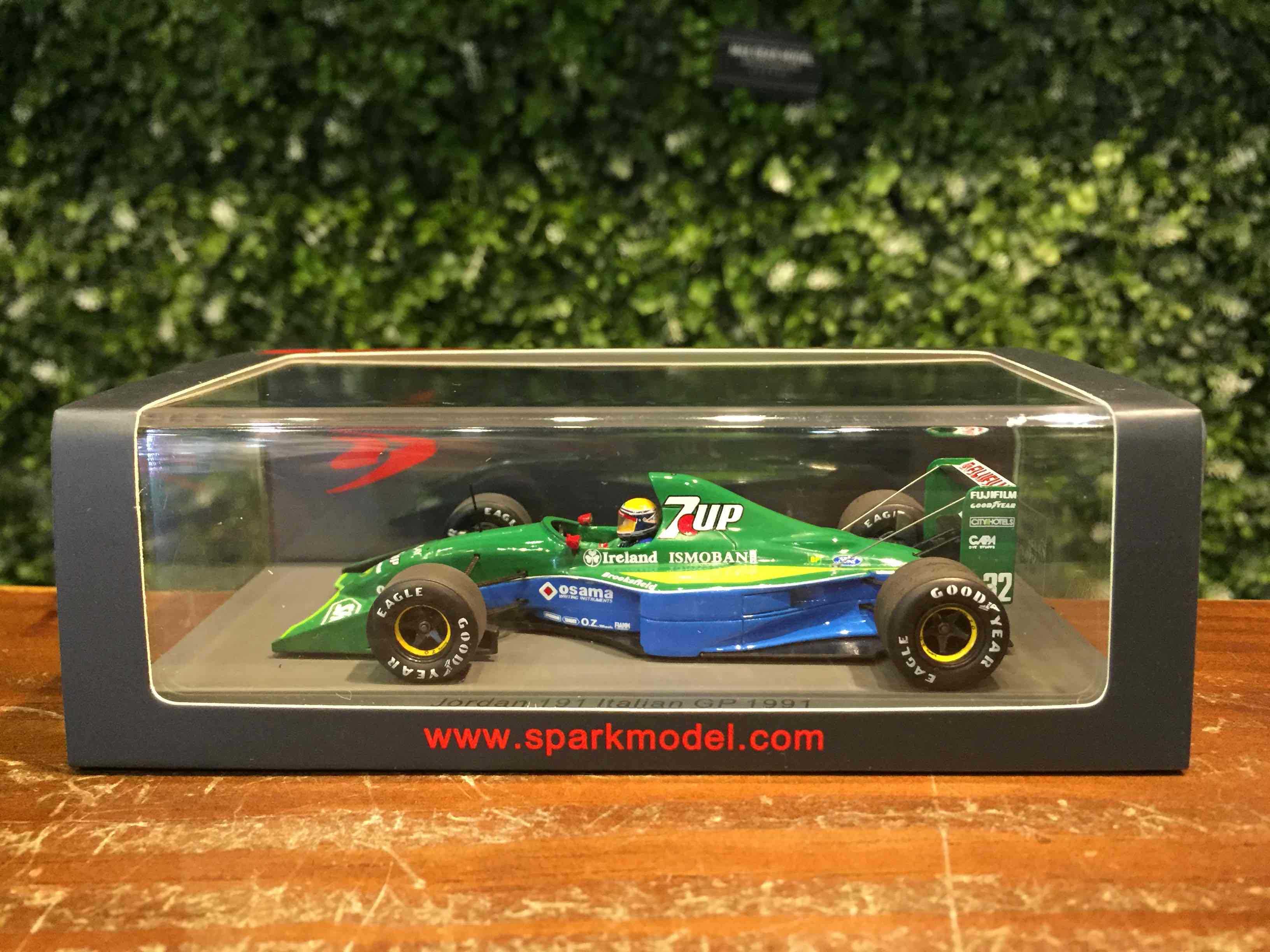 1/43 Spark Jordan 191 Italian GP 1991 R.Moreno S8080【MGM】