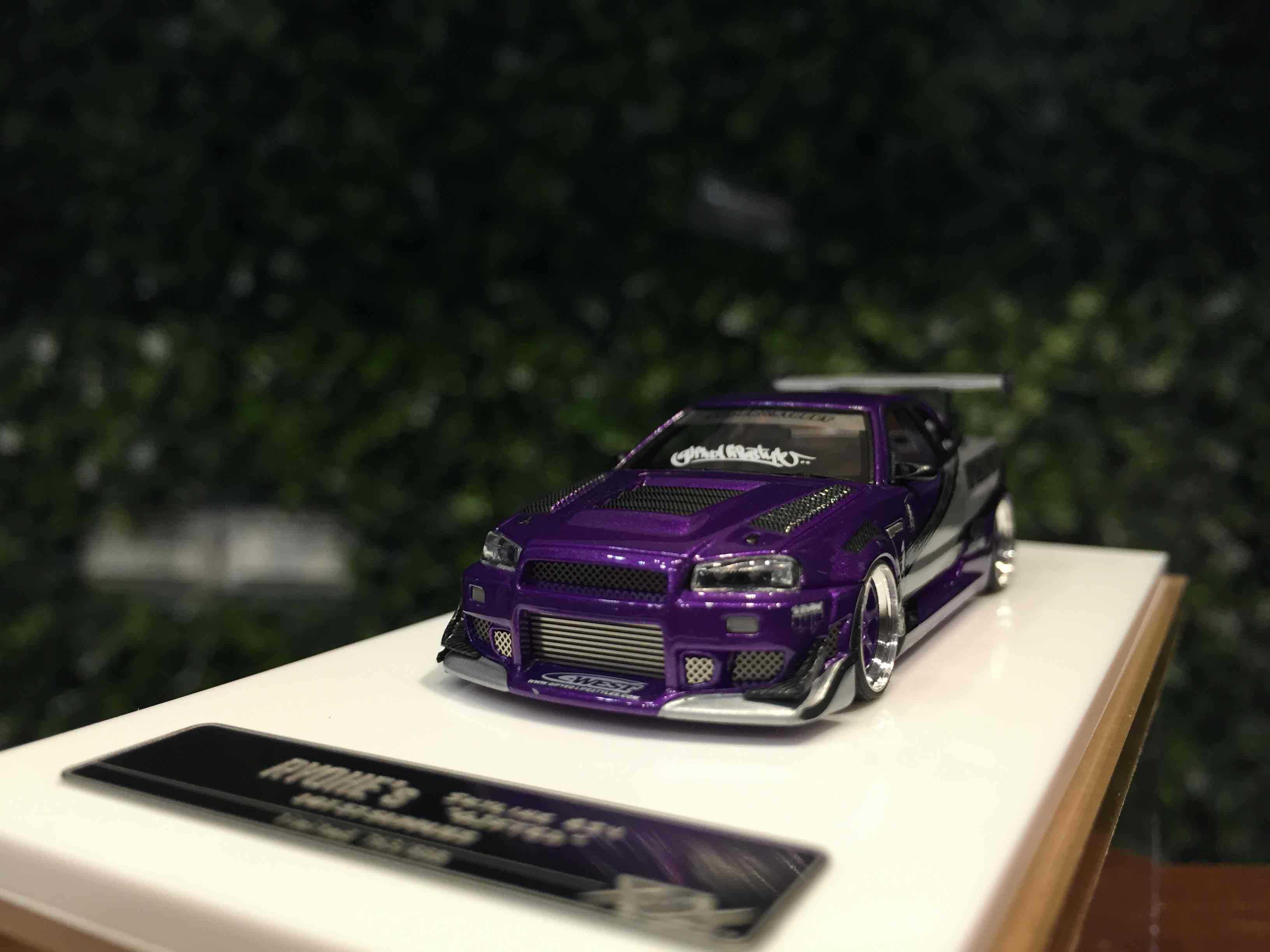 1/64 YM-Model Ryohe’s Nissan Skyline GT-R (R34) Gifted【MGM】