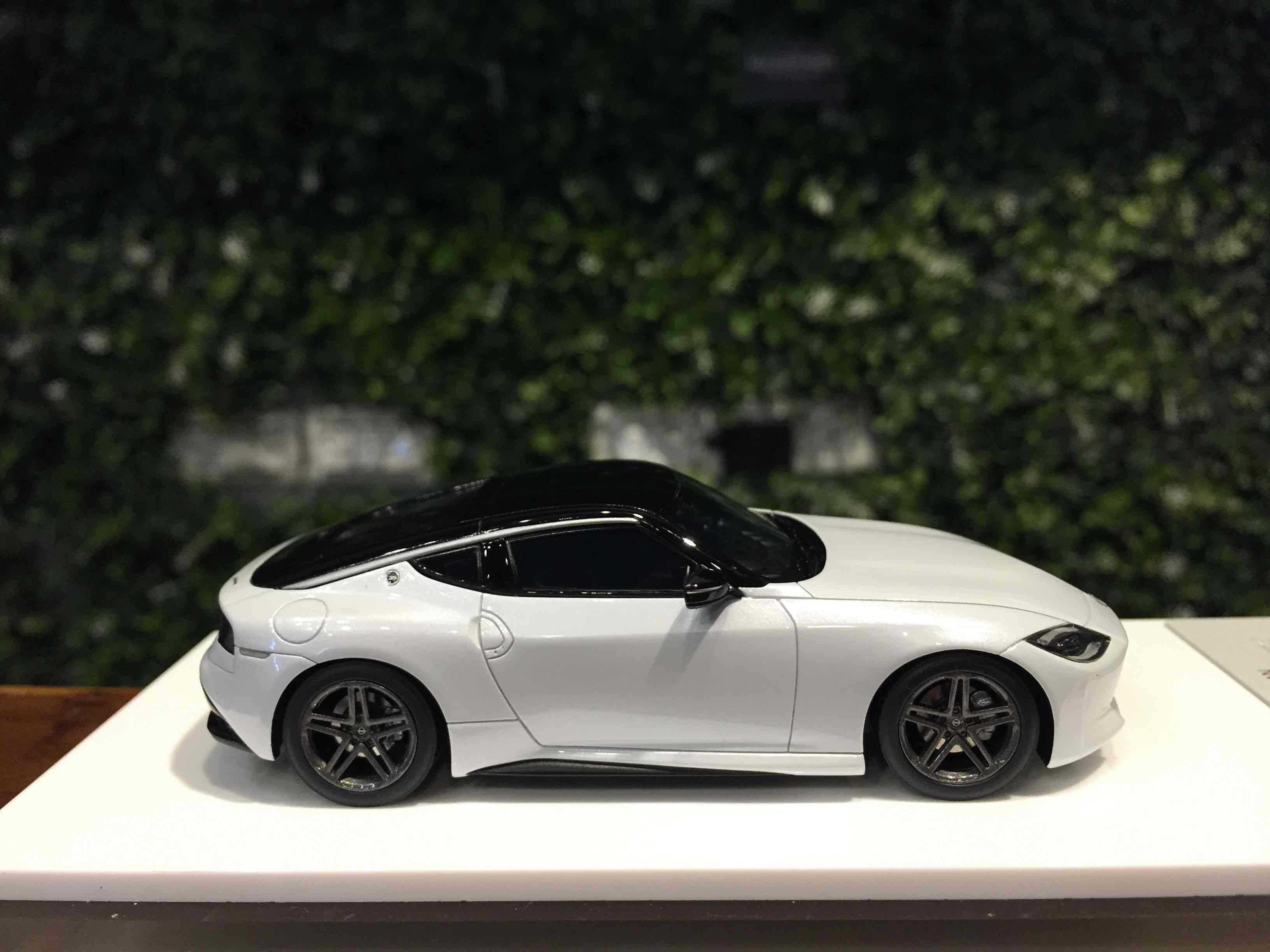 1/43 MakeUp Nissan Fairlady Z 2023 JP White EM648E【MGM】