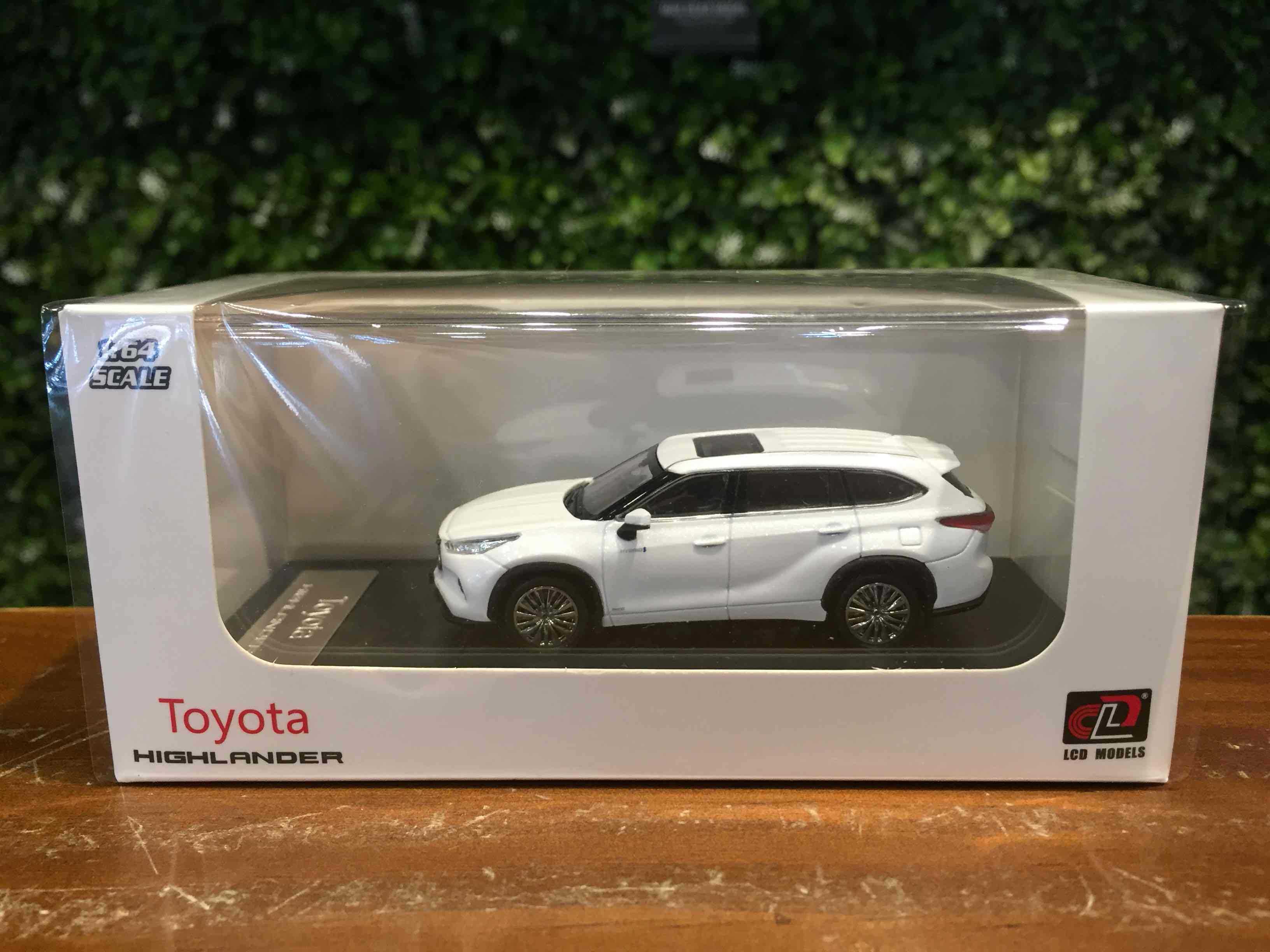 1/64 LCD Models Toyota Highlander White LCD64019WH【MGM】