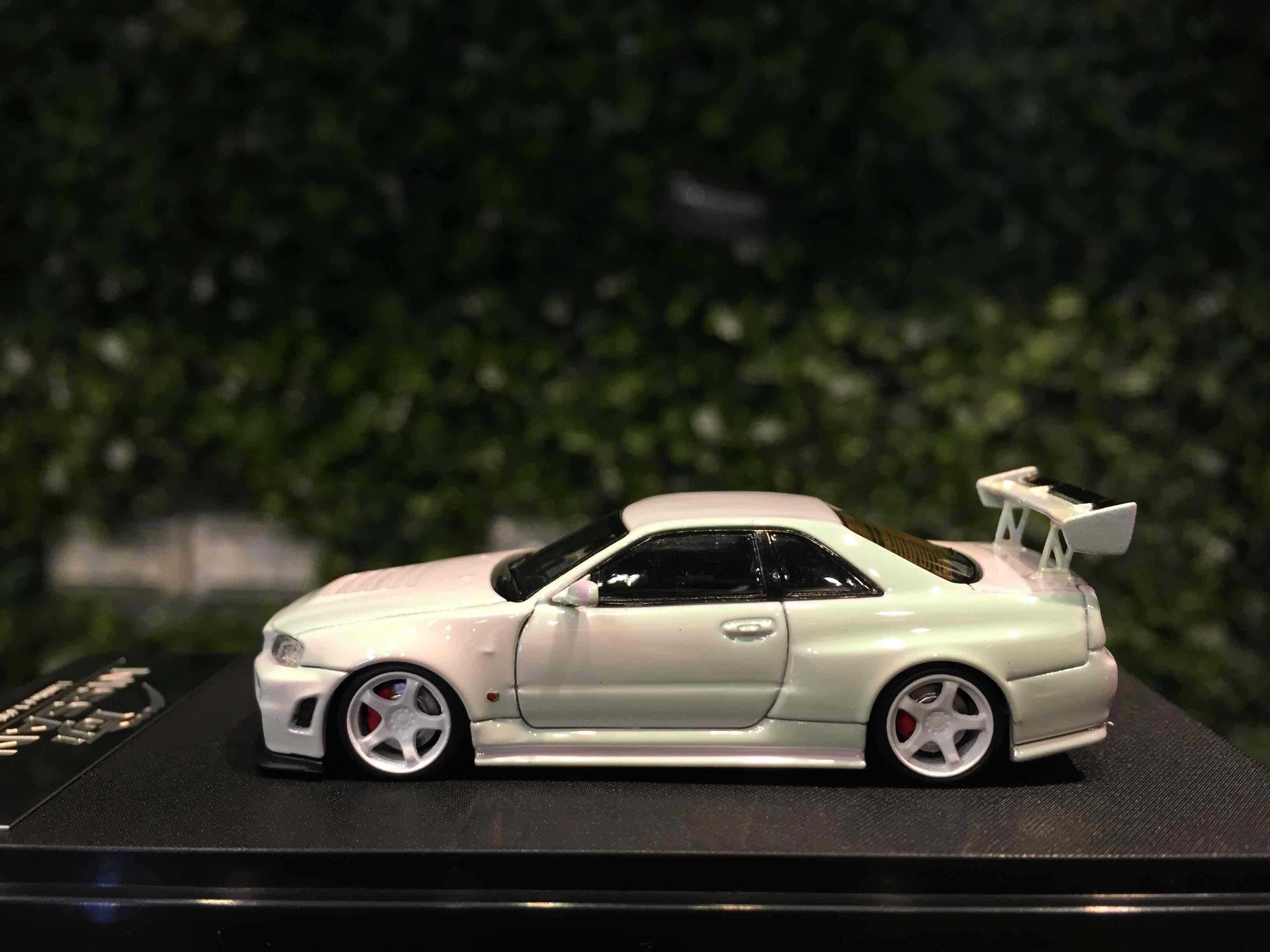 1/64 Fuji Nissan Skyline GT-R (R34) Nismo Z-tune White【MGM】