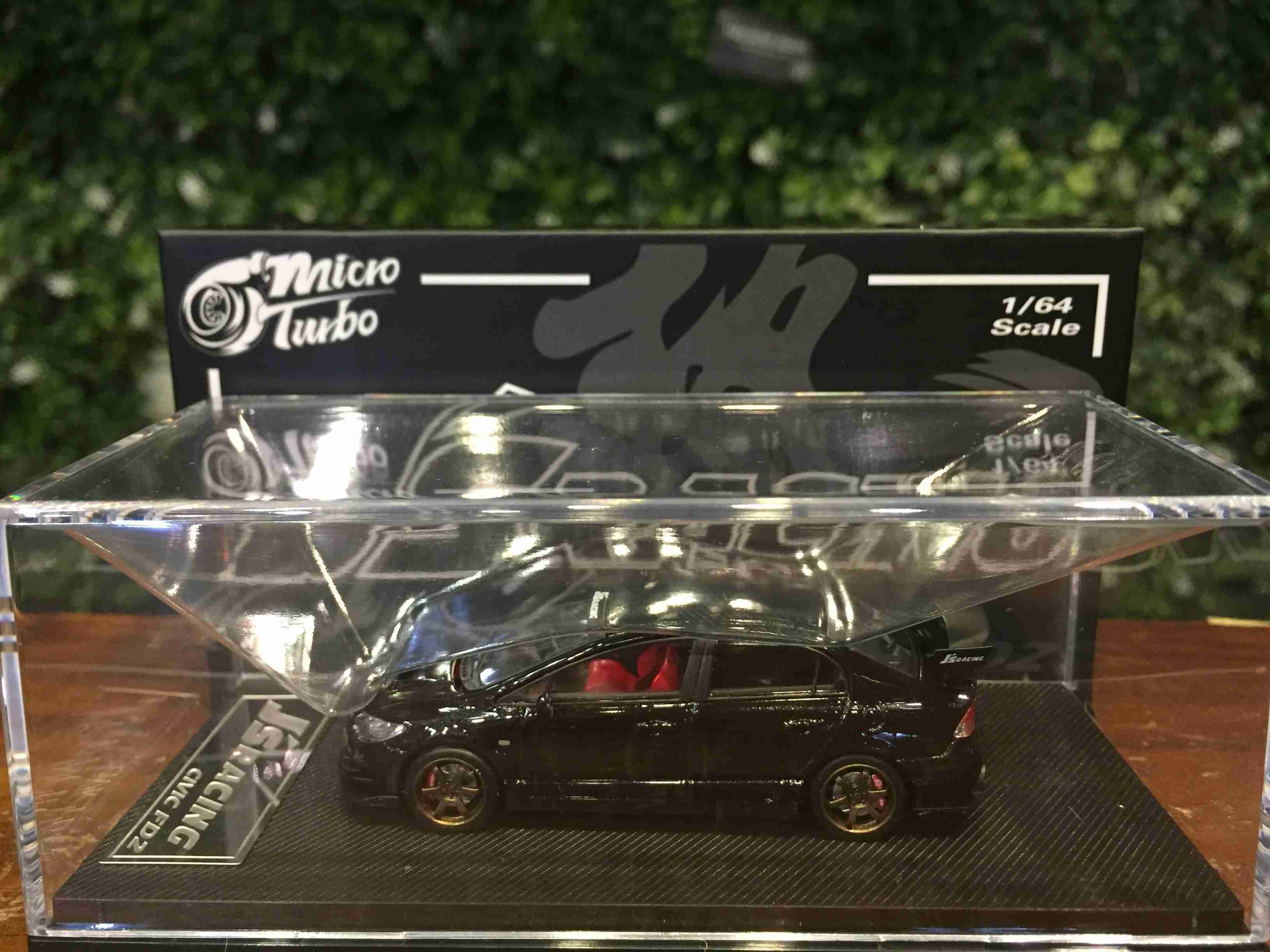 1/64 MicroTurbo Honda Civic Type R FD2 JS Racing MT6411C1【MG