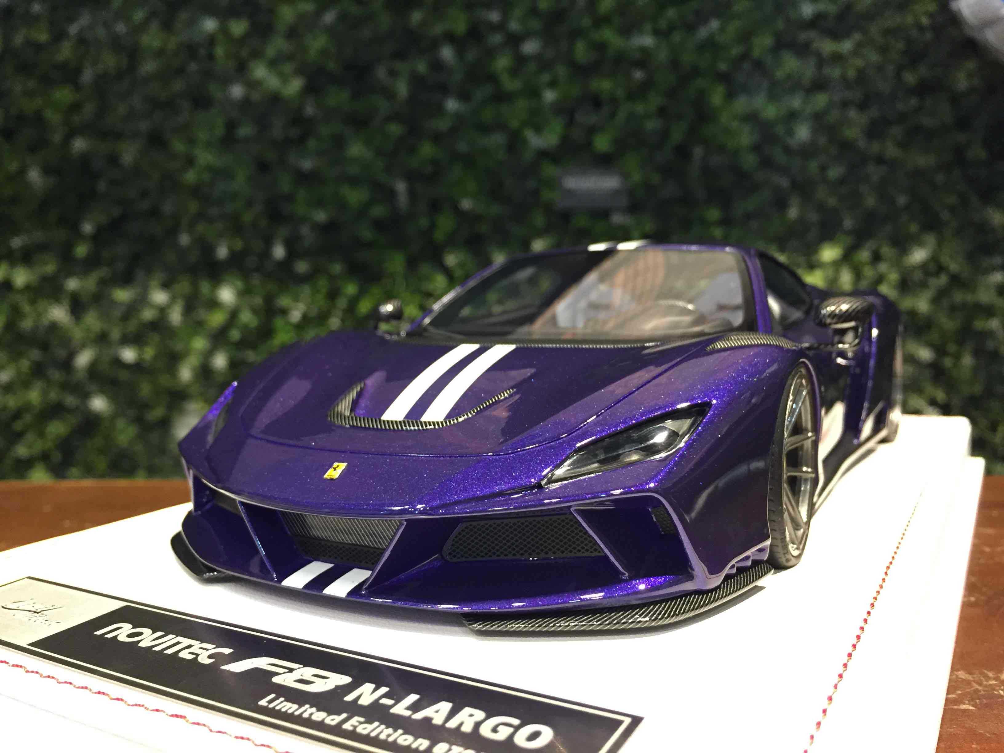 1/18 IVY Novitec Ferrari F8 N-Largo Purple IM1816G【MGM】 - Max