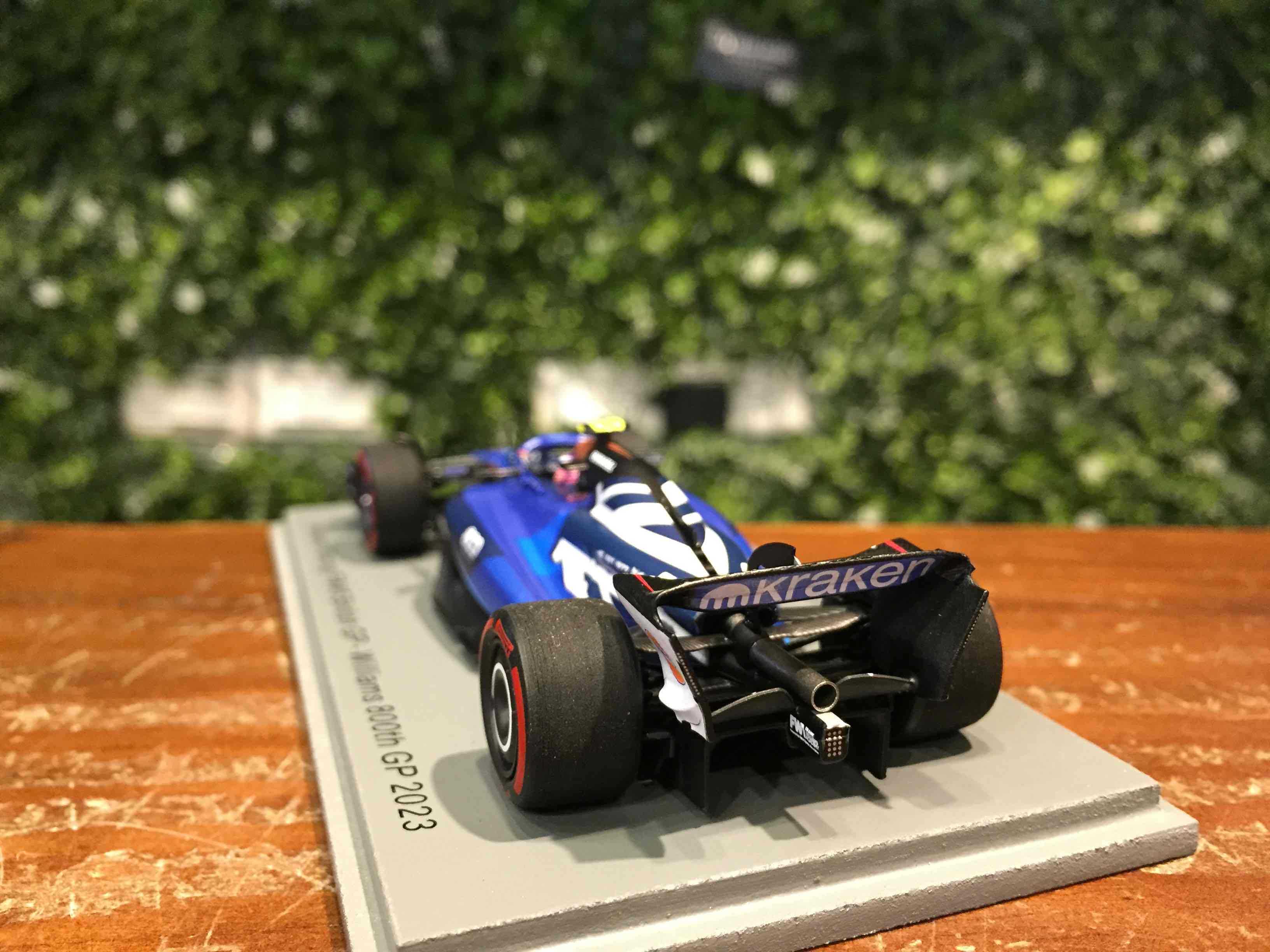 1/43 Spark Williams FW45 Logan Sargeant GP 2023 S8589【MGM】