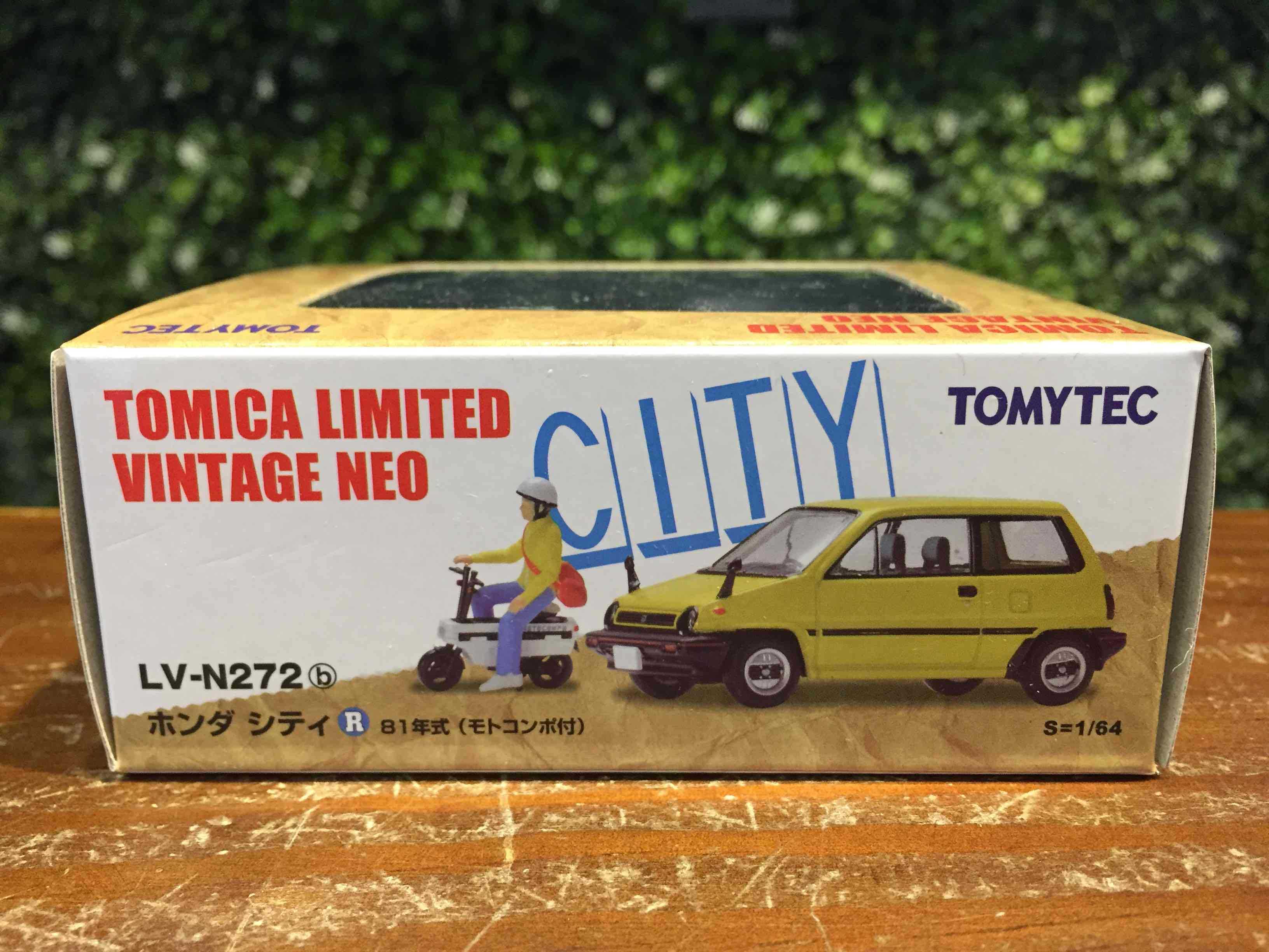 1/64 Tomica Honda City R with Motocompo 1981 LV-N272b【MGM】