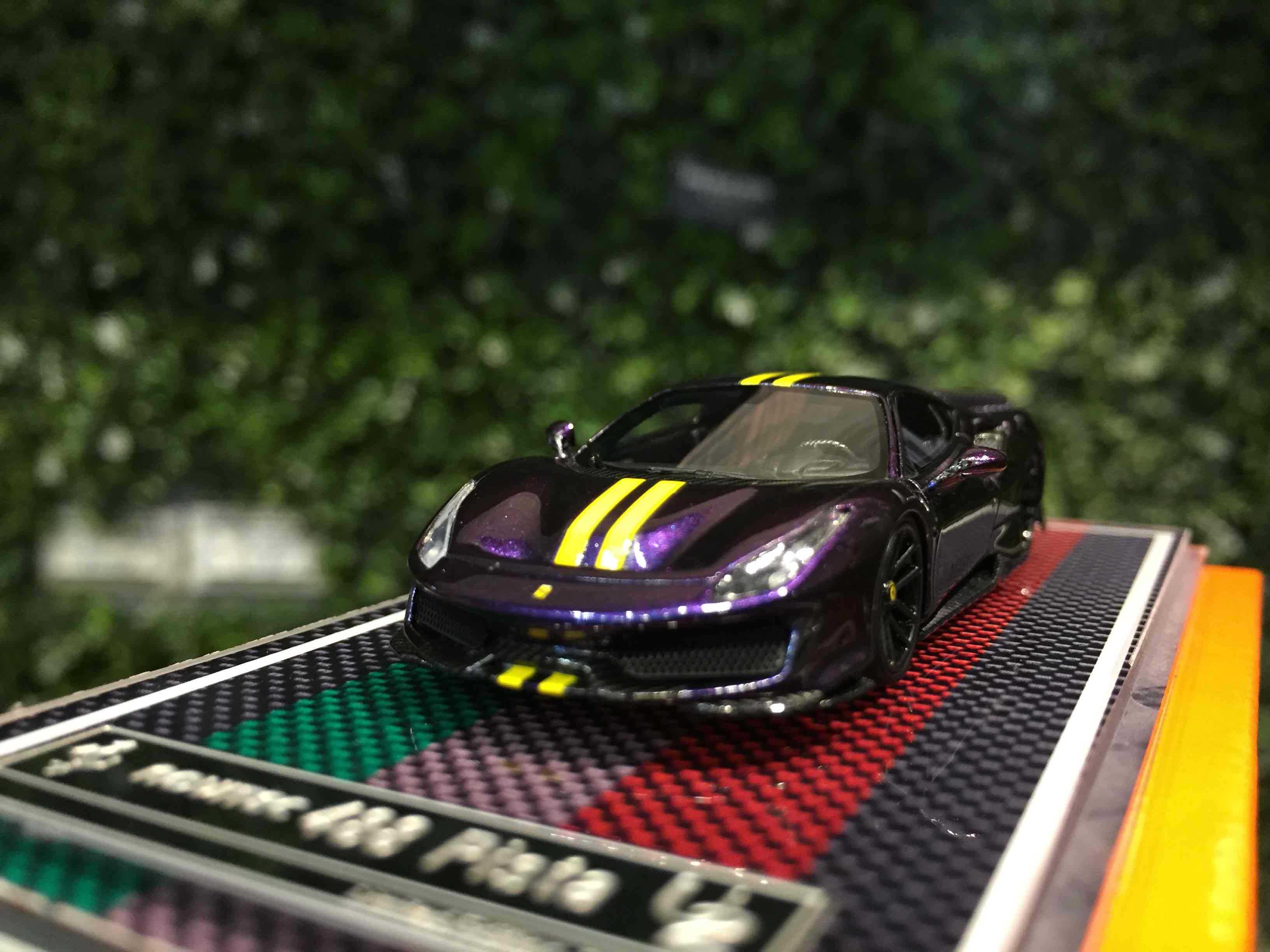 1/64 U2 Novitec Ferrari 488 Pista Magic Purple【MGM】