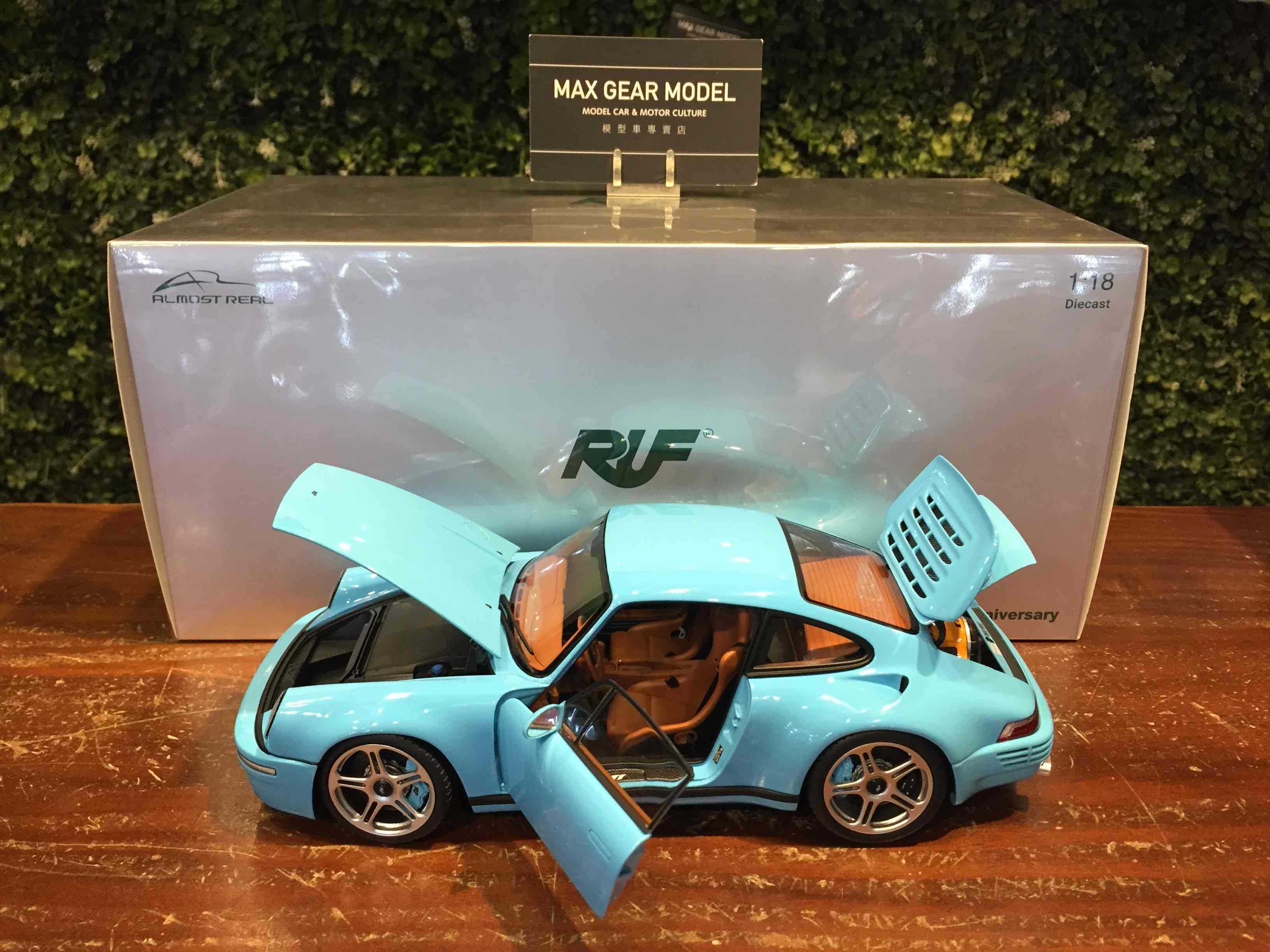 1/18 Almost Real RUF CTR Anni 2017 Porsche Blue 880302【MGM】