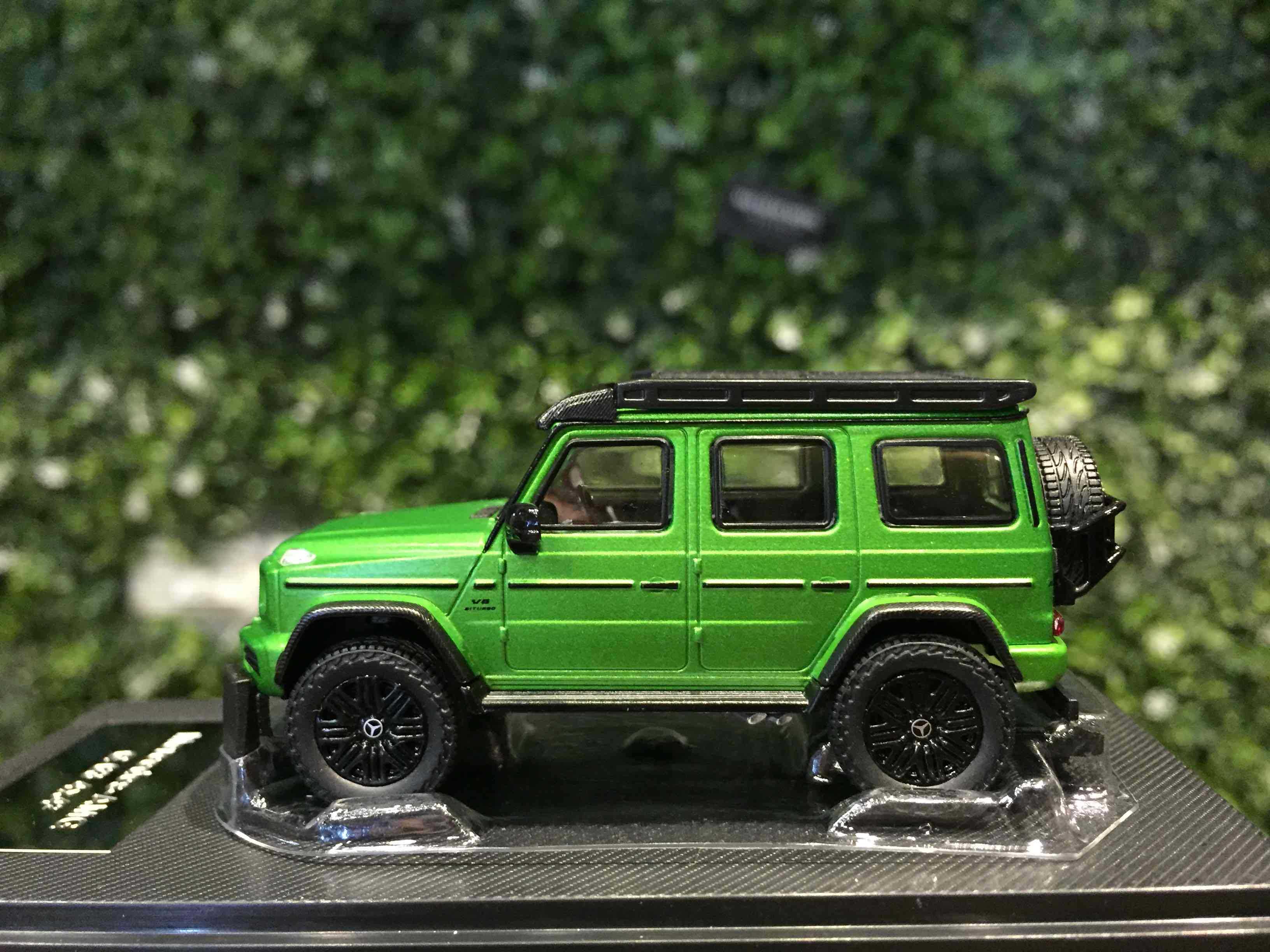 1/64 NZG Mercedes-AMG G63 4x4 W464 Green Magno 10761/31【MGM】