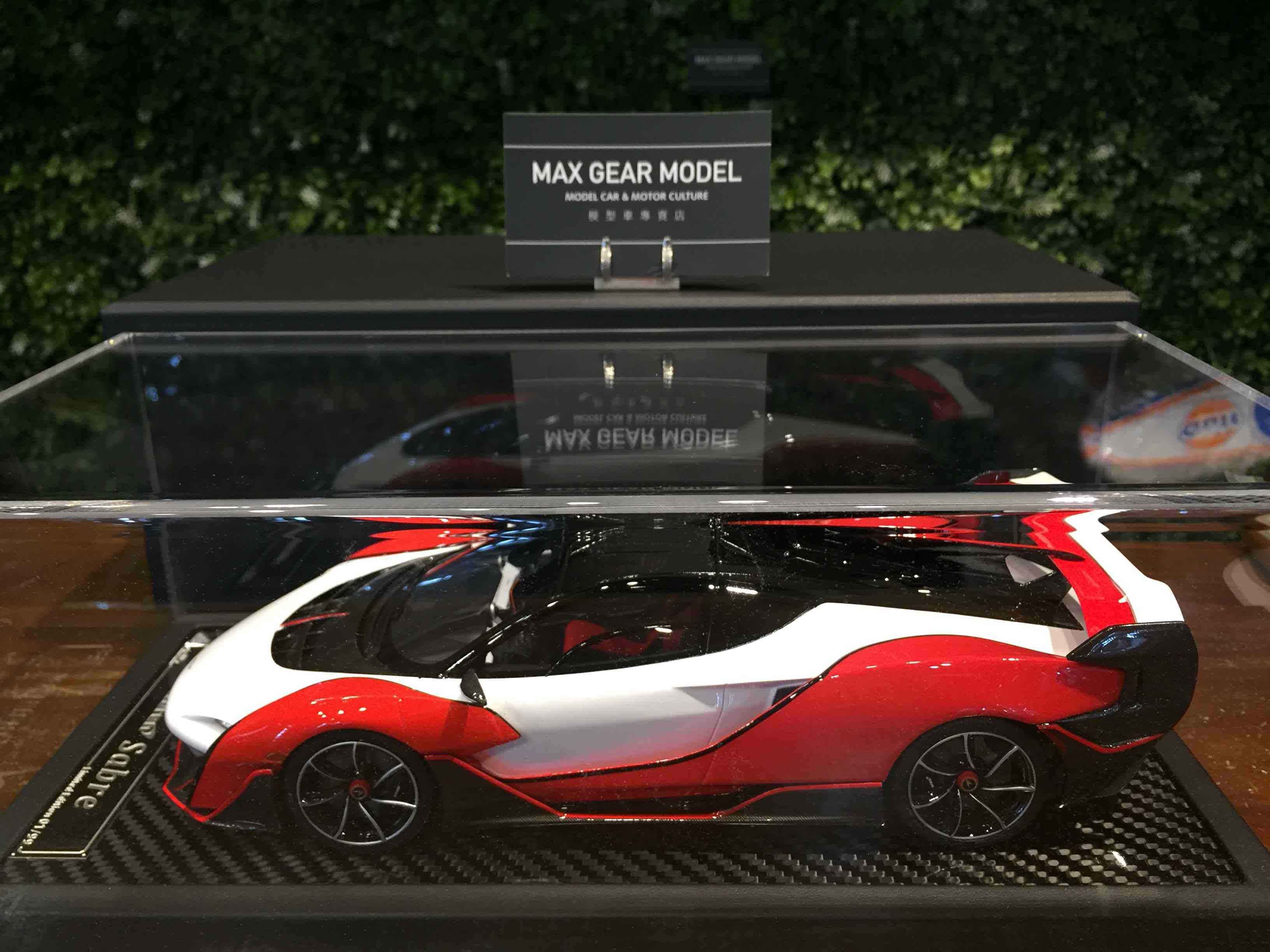 1/18 VIP Model McLaren Sabre Cream White VIP18035A【MGM】