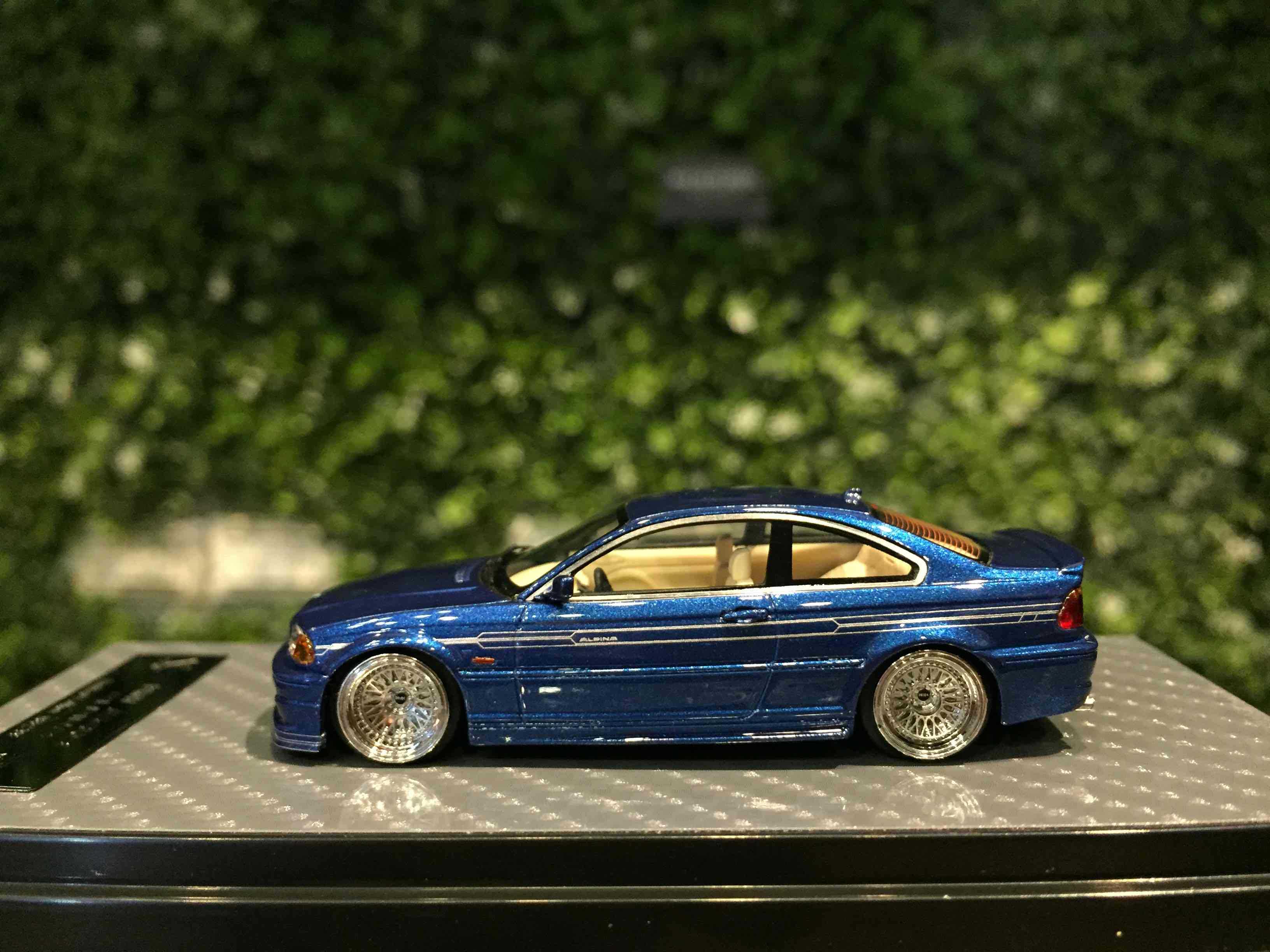 1/64 YM-Model Alpina B3 BMW E46 Trenton Blue【MGM】