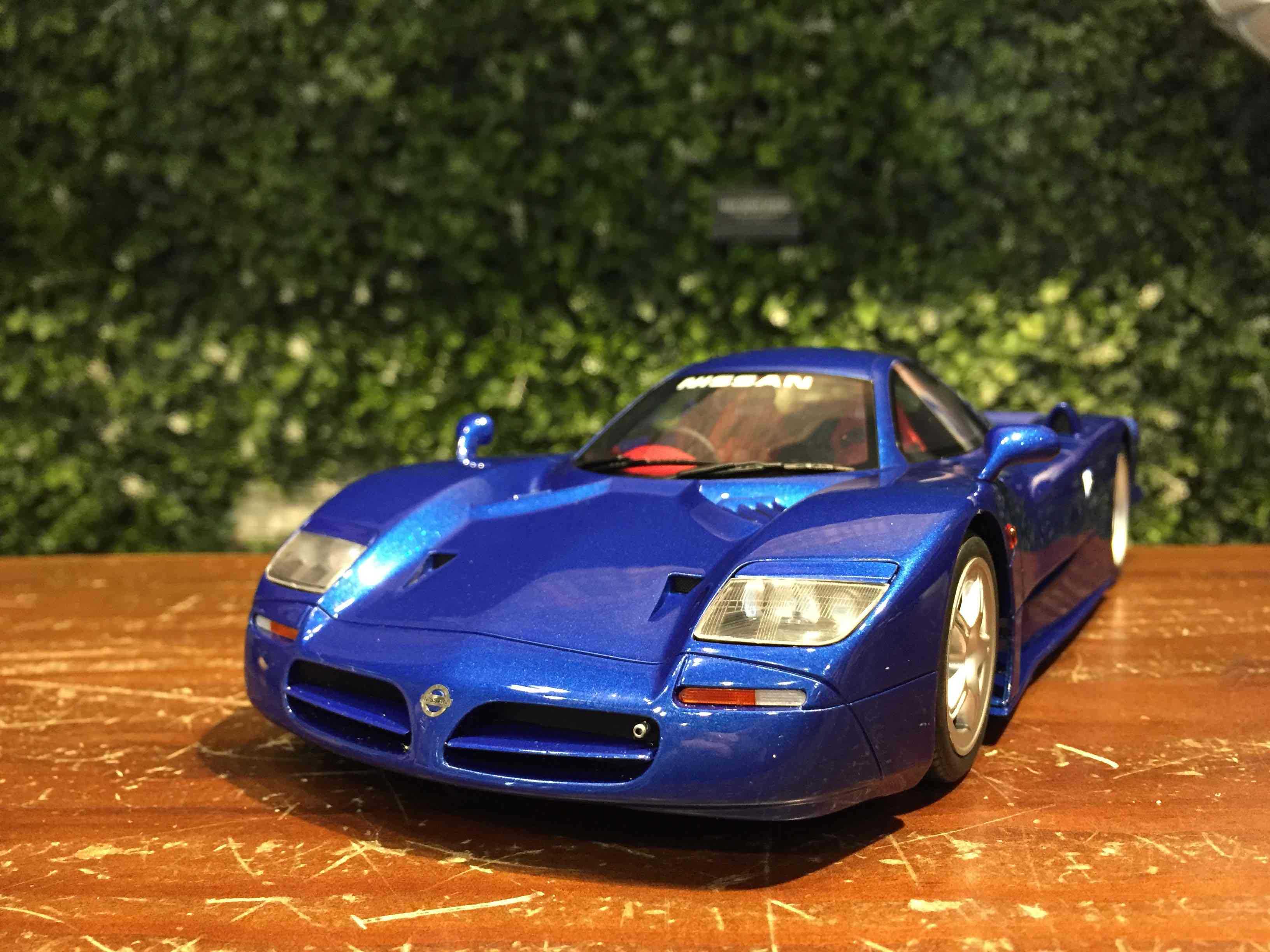 1/18 GT Spirit Nissan R390 GT1 Road Car Blue GT403【MGM】 - Max