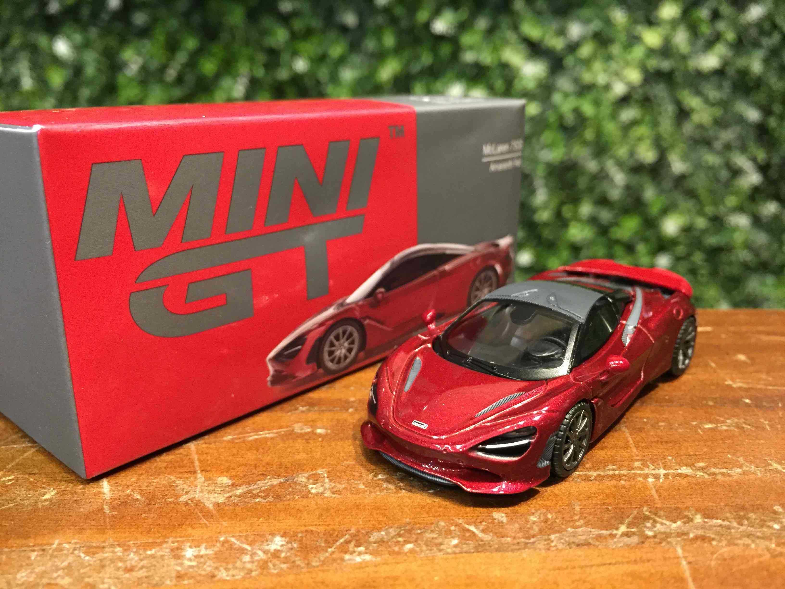 1/64 MiniGT McLaren 750S Amaranth Red MGT00775L【MGM】