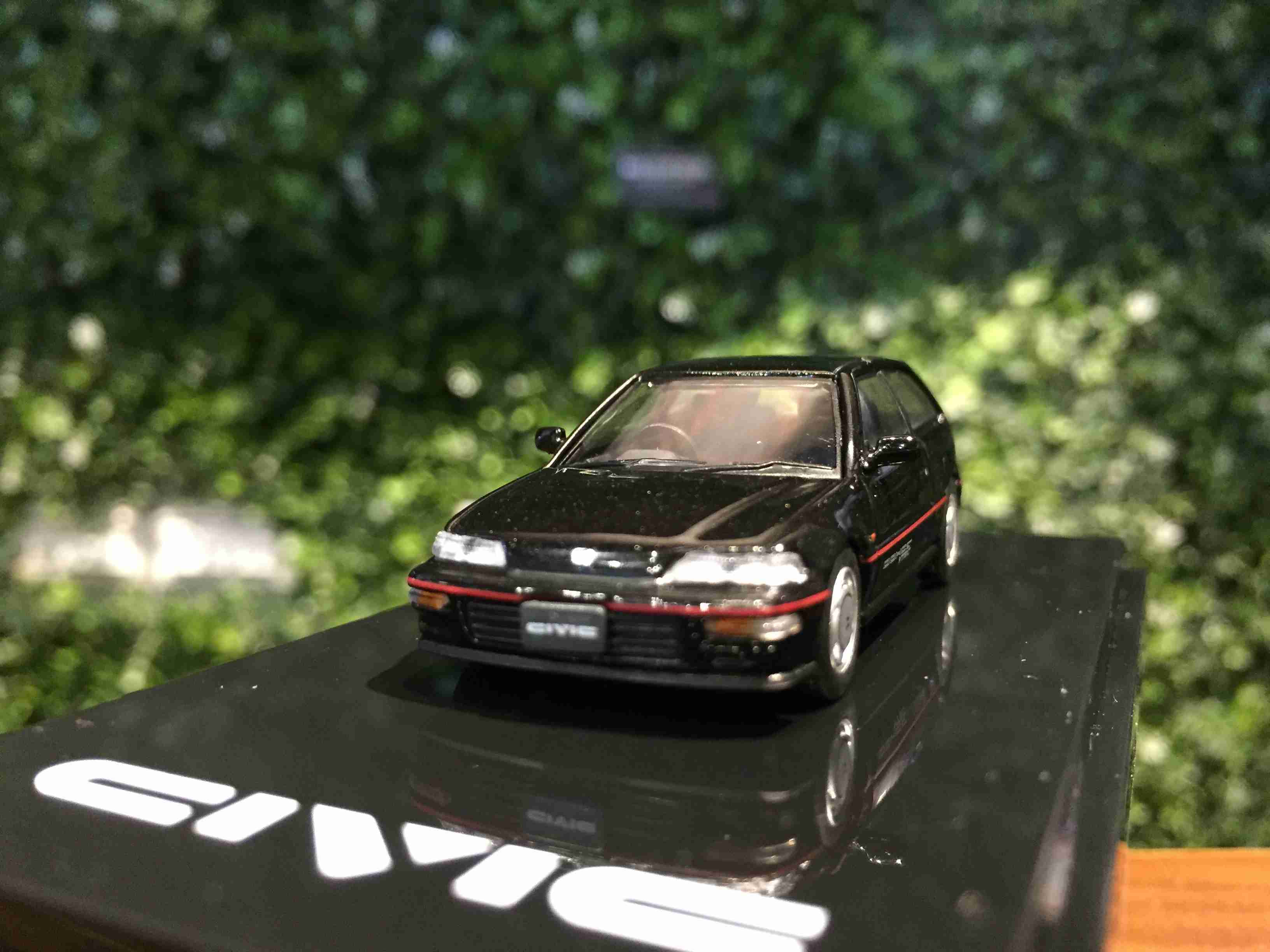 1/64 HobbyJapan Honda Civic (EF9) SiR 2 Black HJ641031B【MGM】