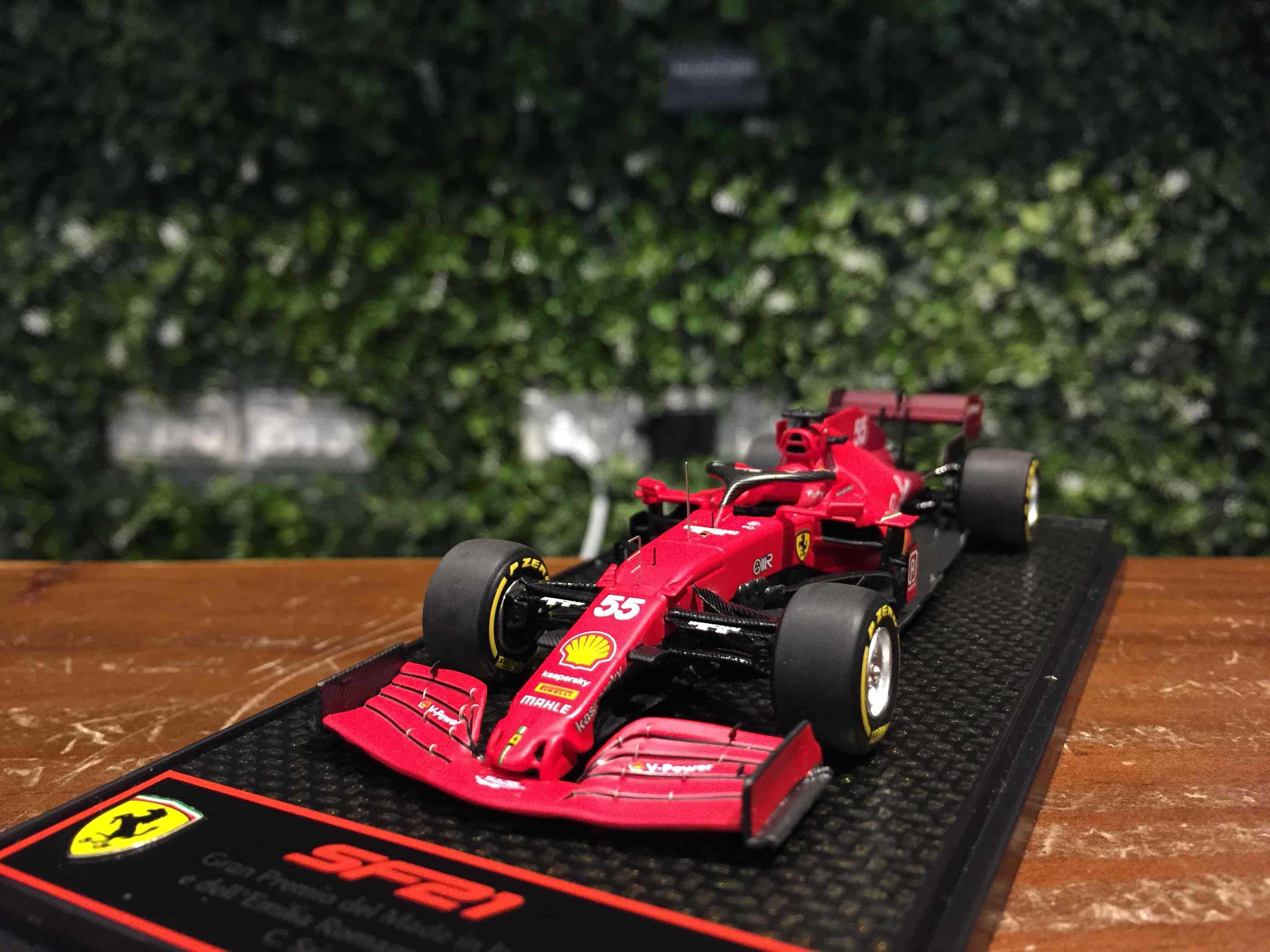 1/43 BBR Ferrari SF21 Carlos Sainz Romagna GP BBRC260B【MGM】