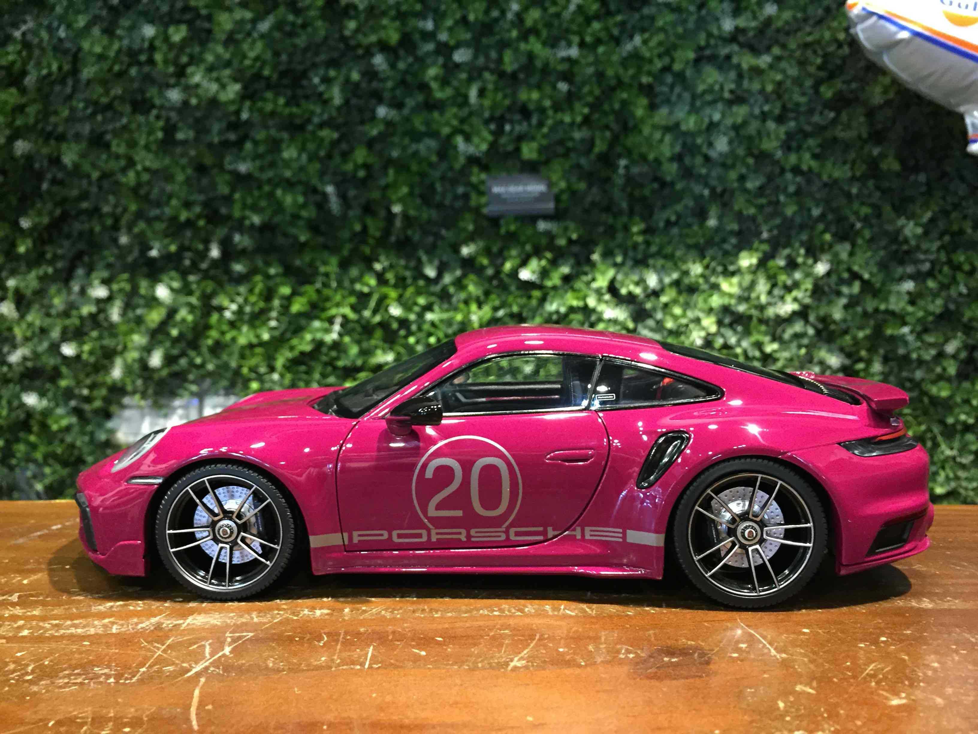 1/18 Minichamps Porsche 911 (992) Turbo S 113069075【MGM】