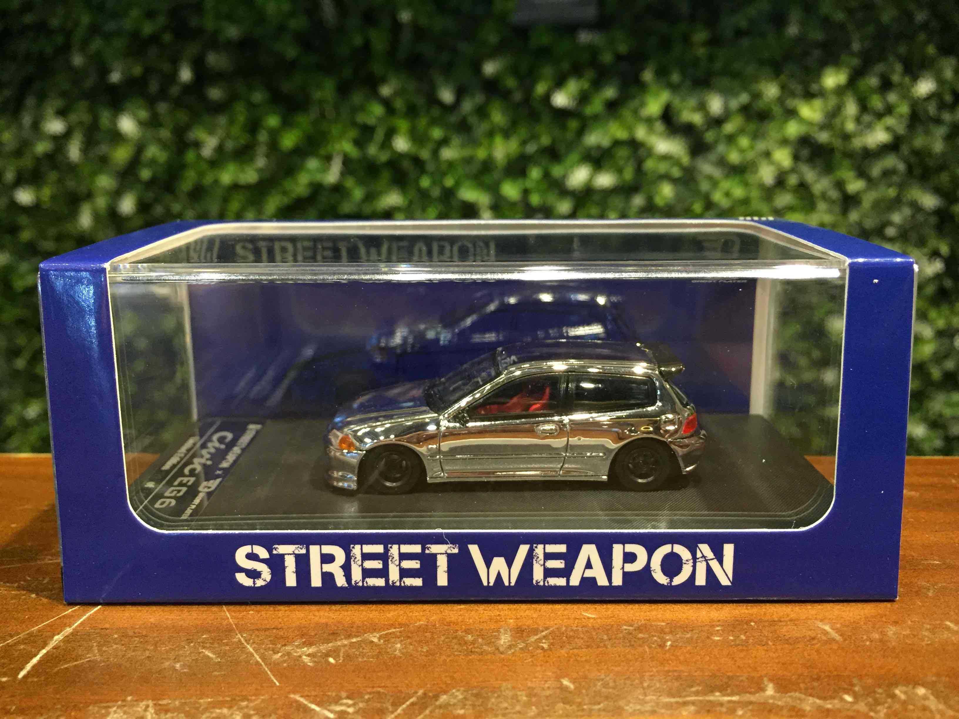 1/64 StreetWeapon Honda Civic (EG6) Chrome【MGM】