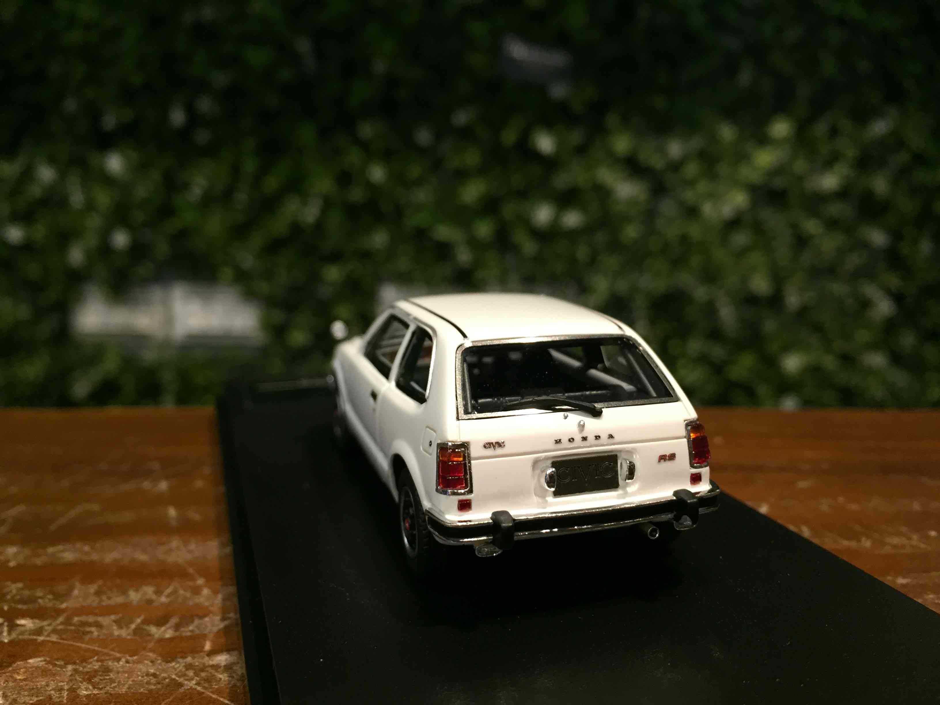 1/43 Hi-Story Honda Civic RS 1974 White HS344WH【MGM】