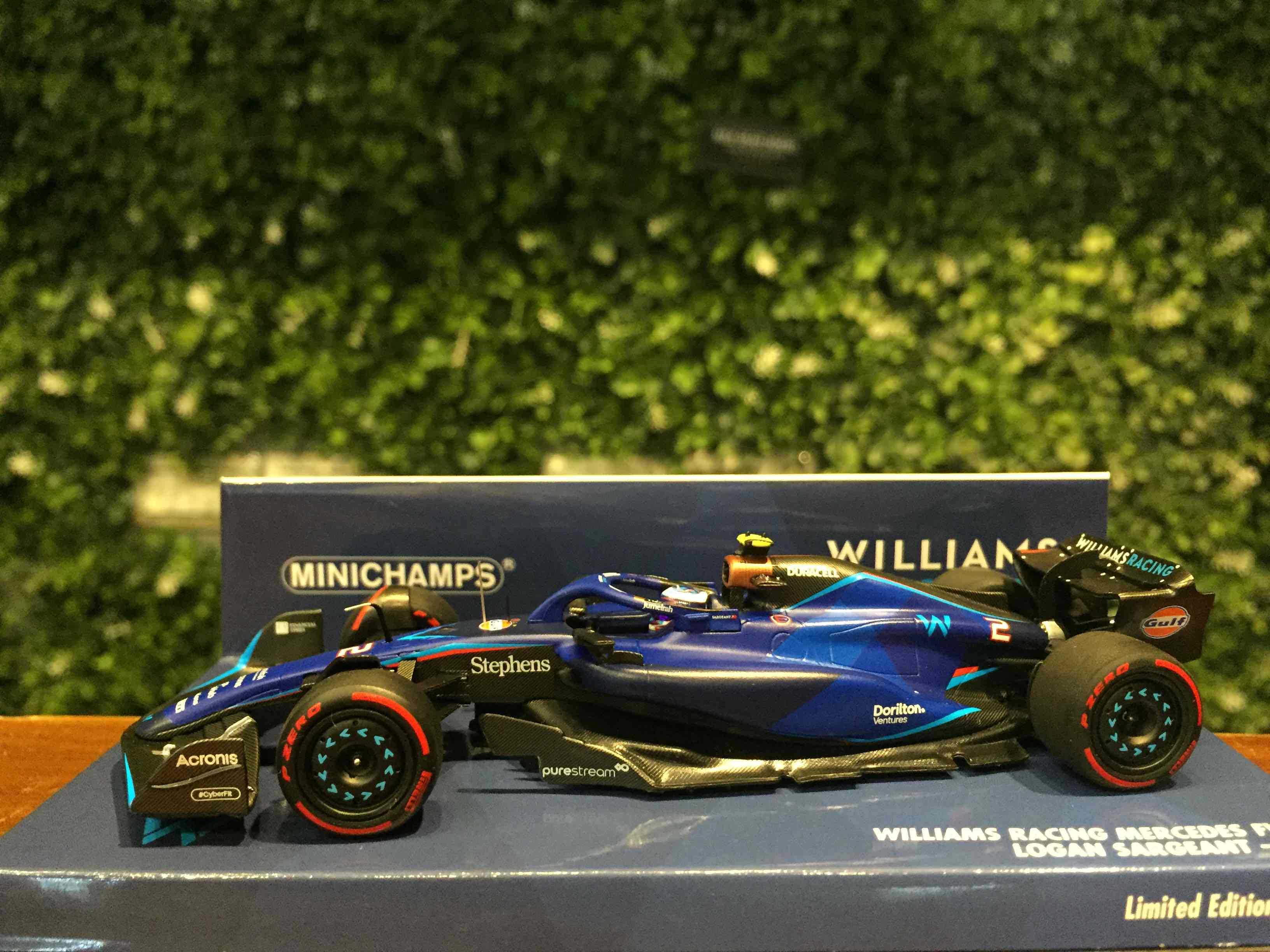 1/43 Minichamps Williams FW45 Logan Sargeant 417230102【MGM】