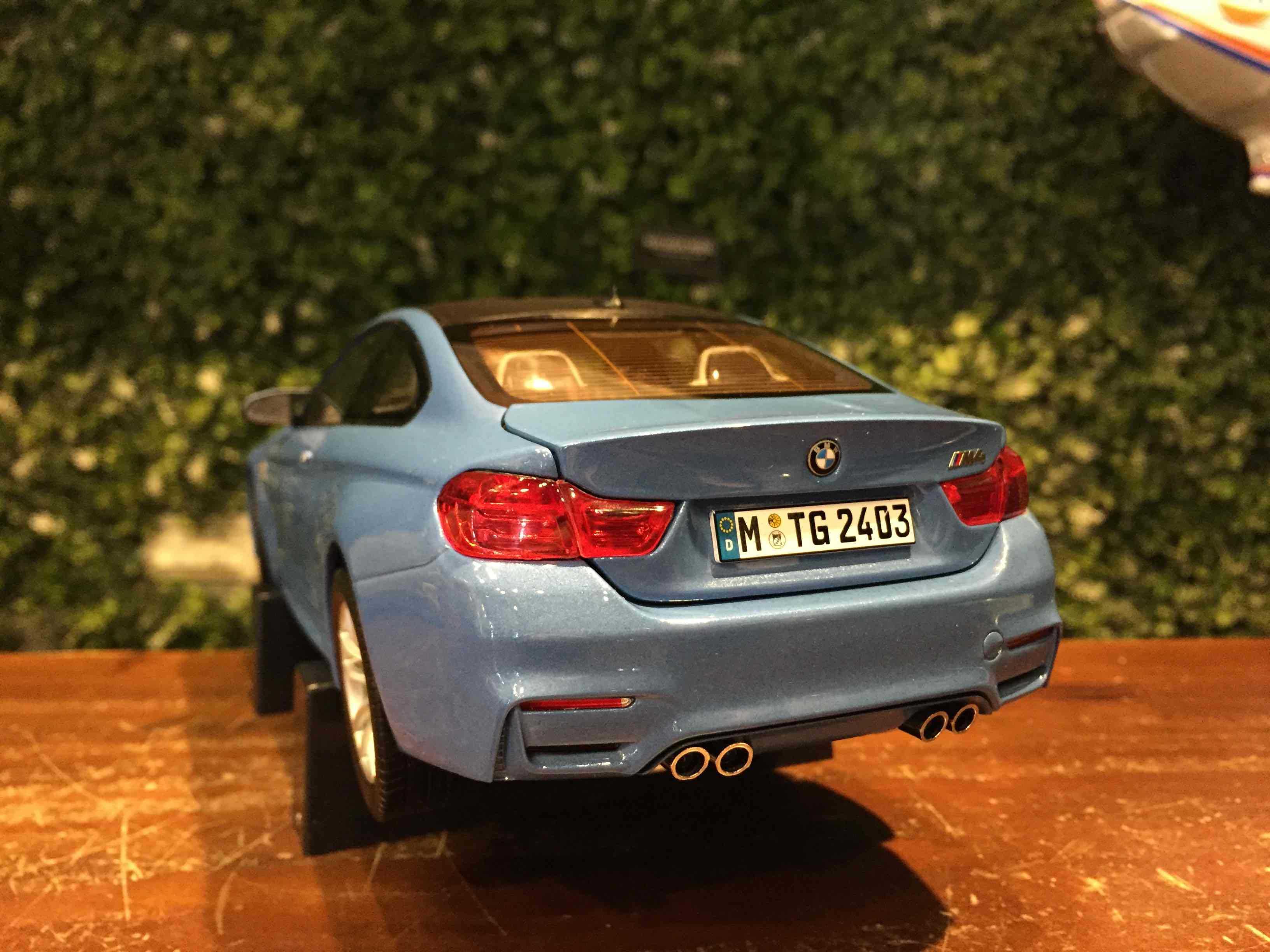 1/18 Paragon BMW M4 (F82) 2014 Blue PA97102【MGM】