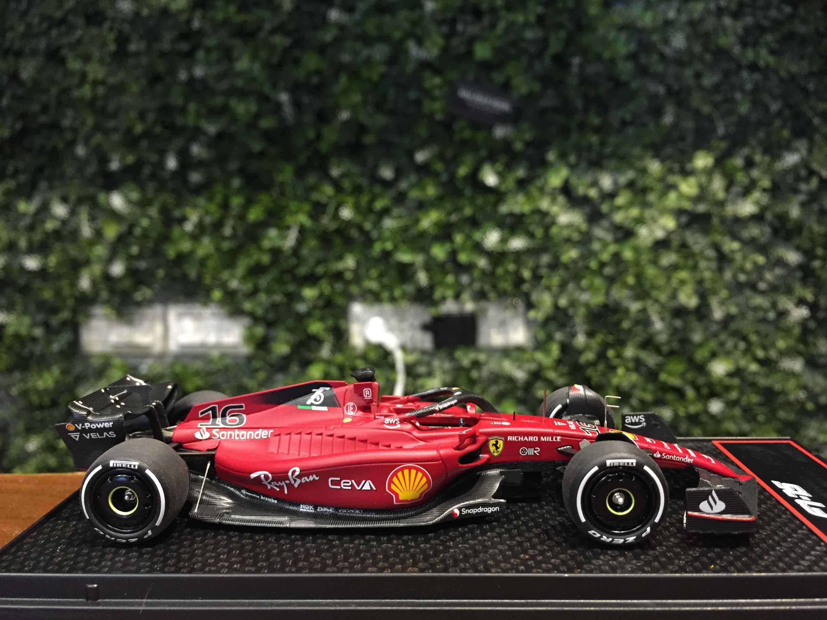 1/43 BBR Ferrari F1-75 Charles Leclerc Winner BBRC278A【MGM】