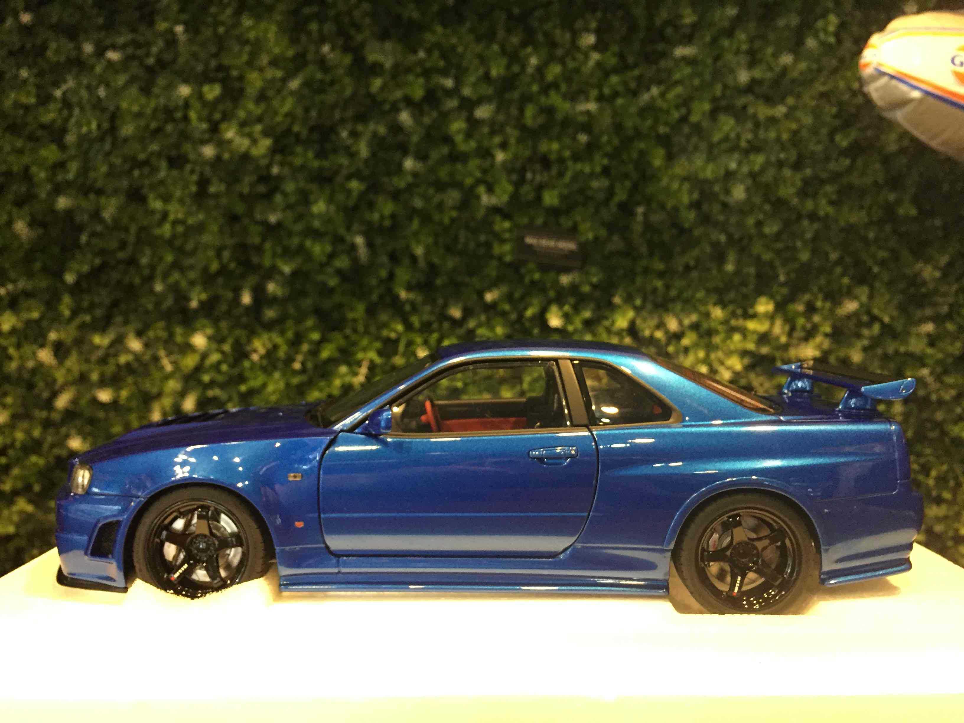 1/18 AUTOart Nissan Skyline GT-R (R34) Z-tune BL 77462【MGM】