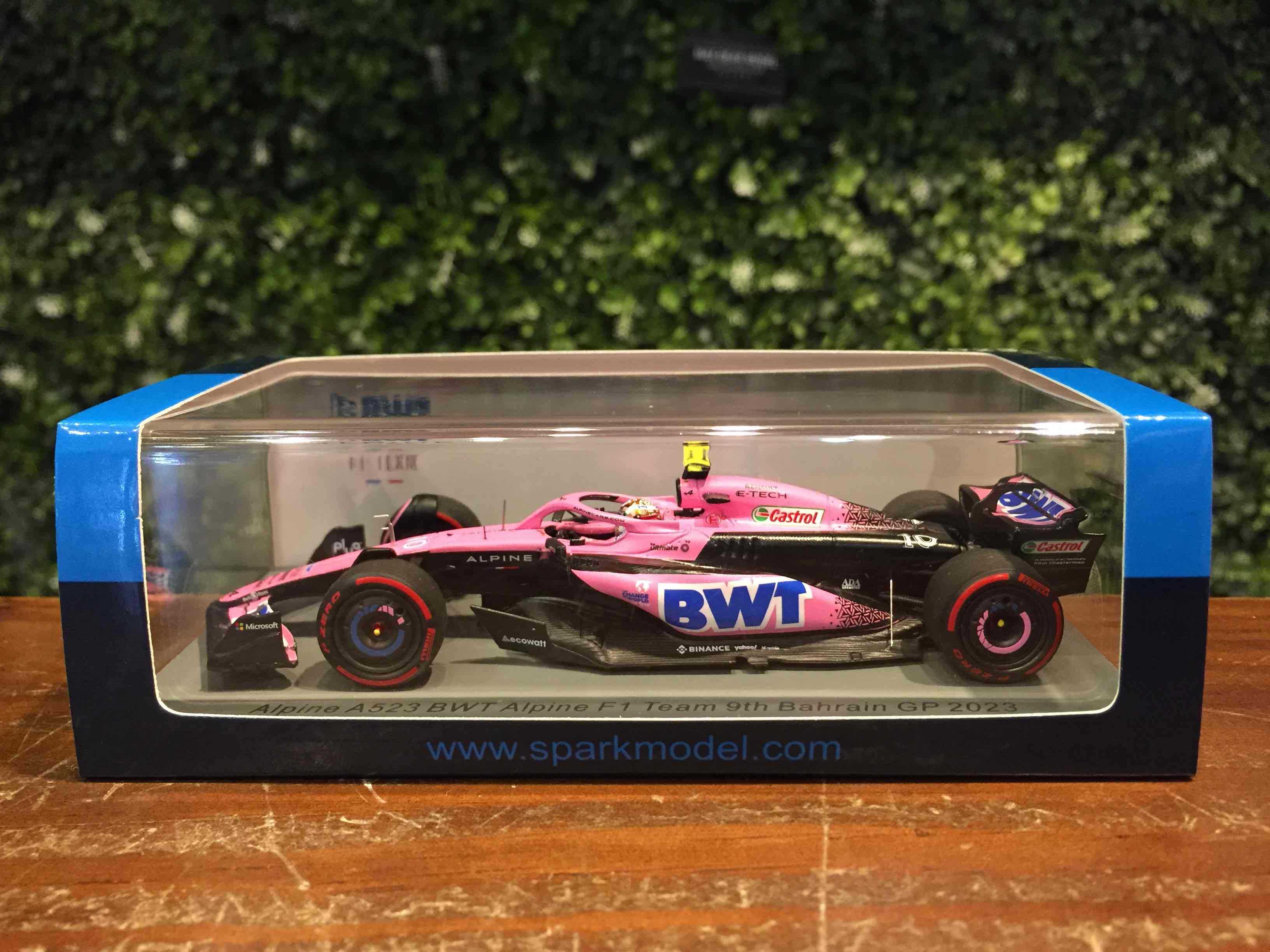 1/43 Spark Alpine A523 Pierre Gasly 9th Bahrain S8567【MGM】