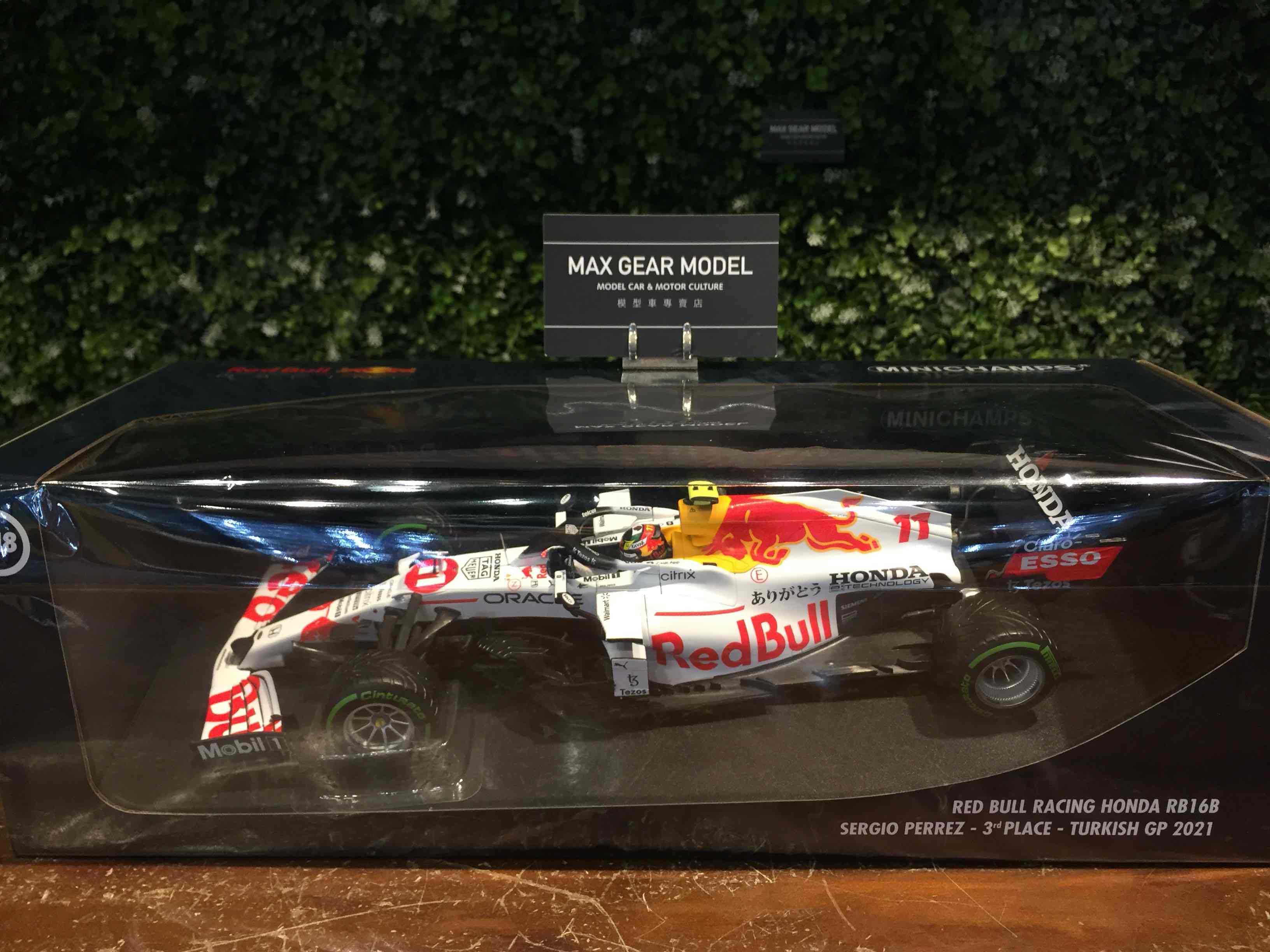 1/18 Minichamps Red Bull RB16B Sergio Perez 110211611【MGM】