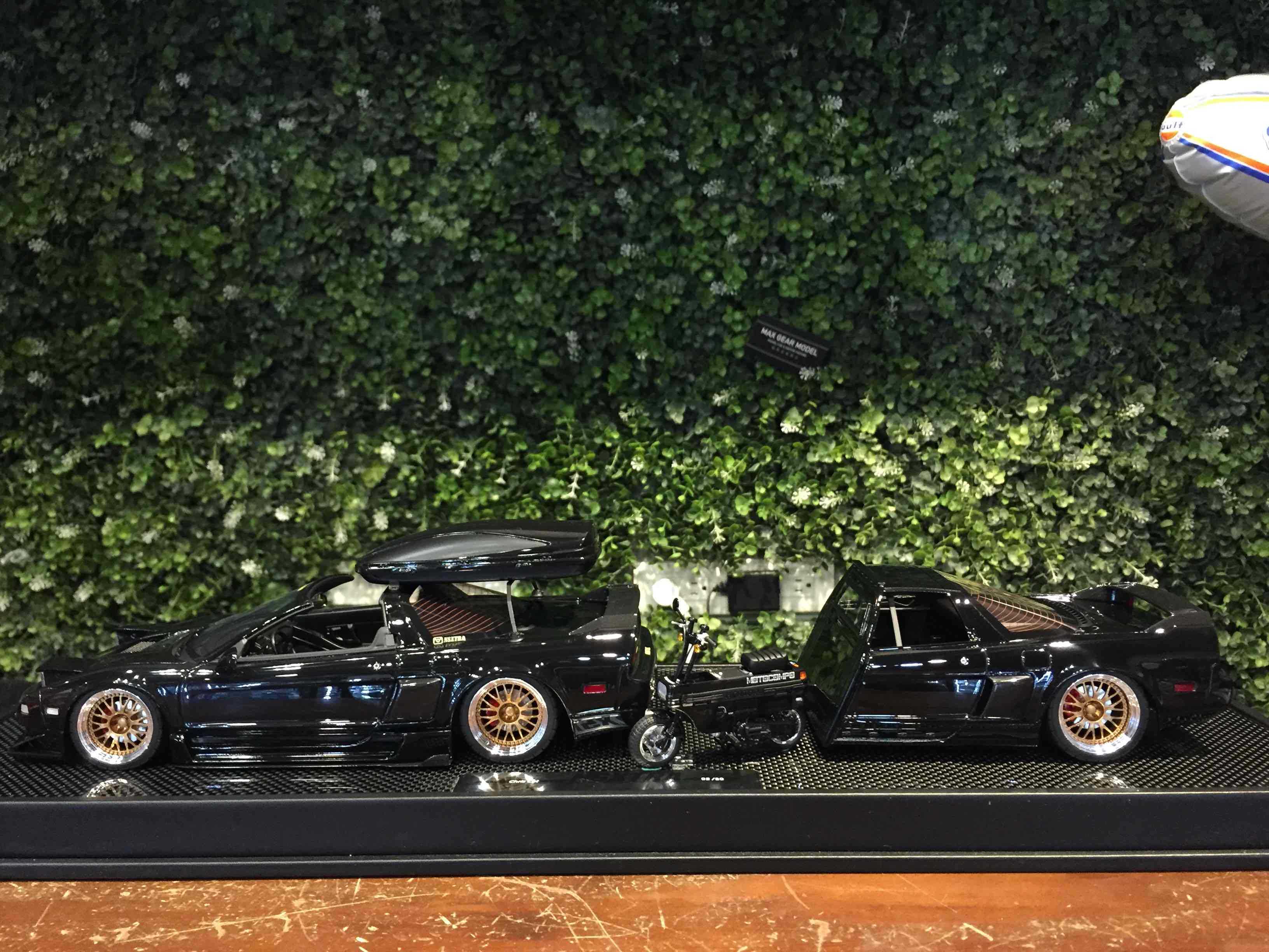 1/18 404Error Honda NSX NSXTRA Chris Cut Black【MGM】