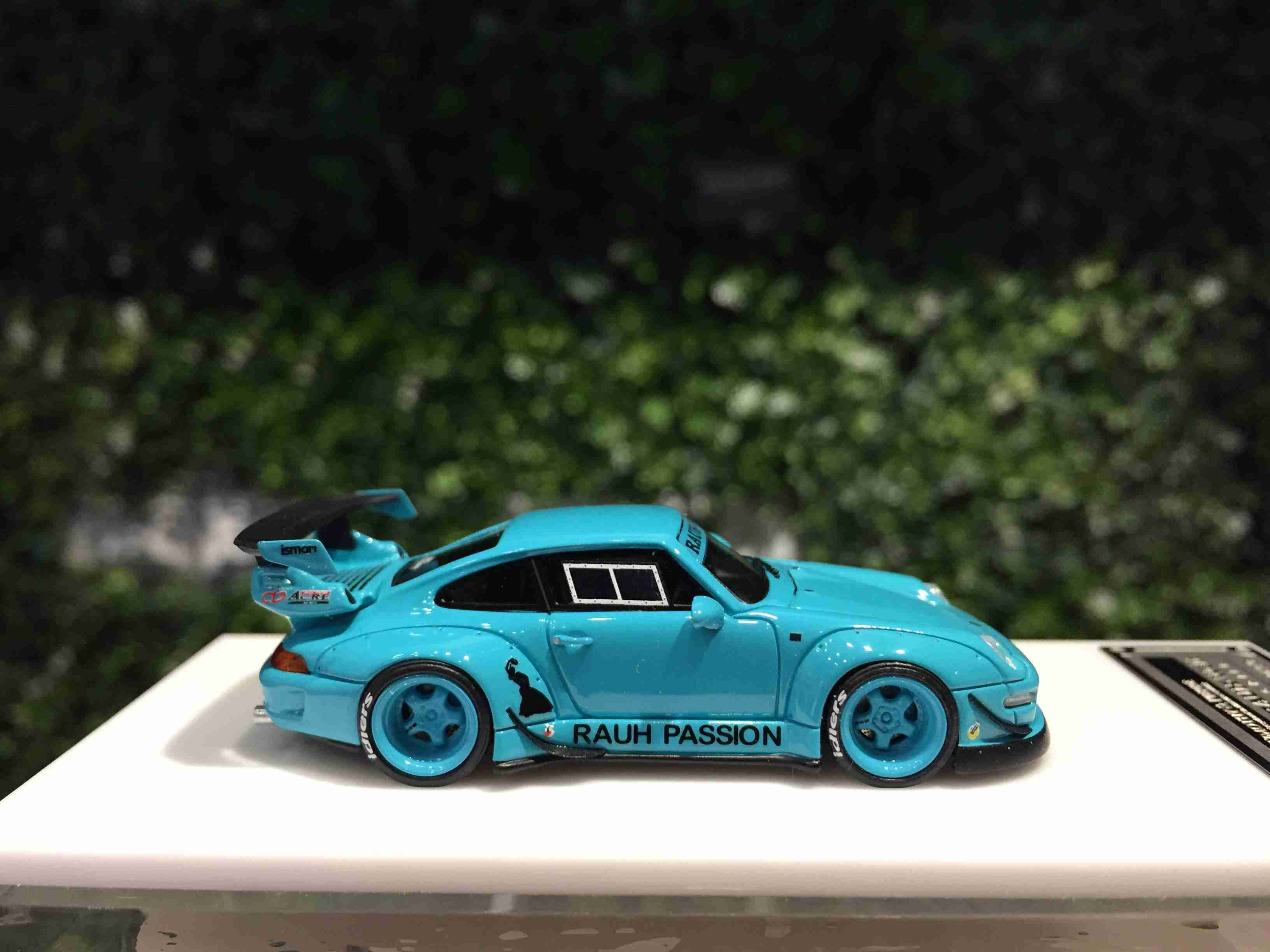 1/64 Timothy&Pierre TP RWB Porsche 911 (993) Miami Blue【MGM】