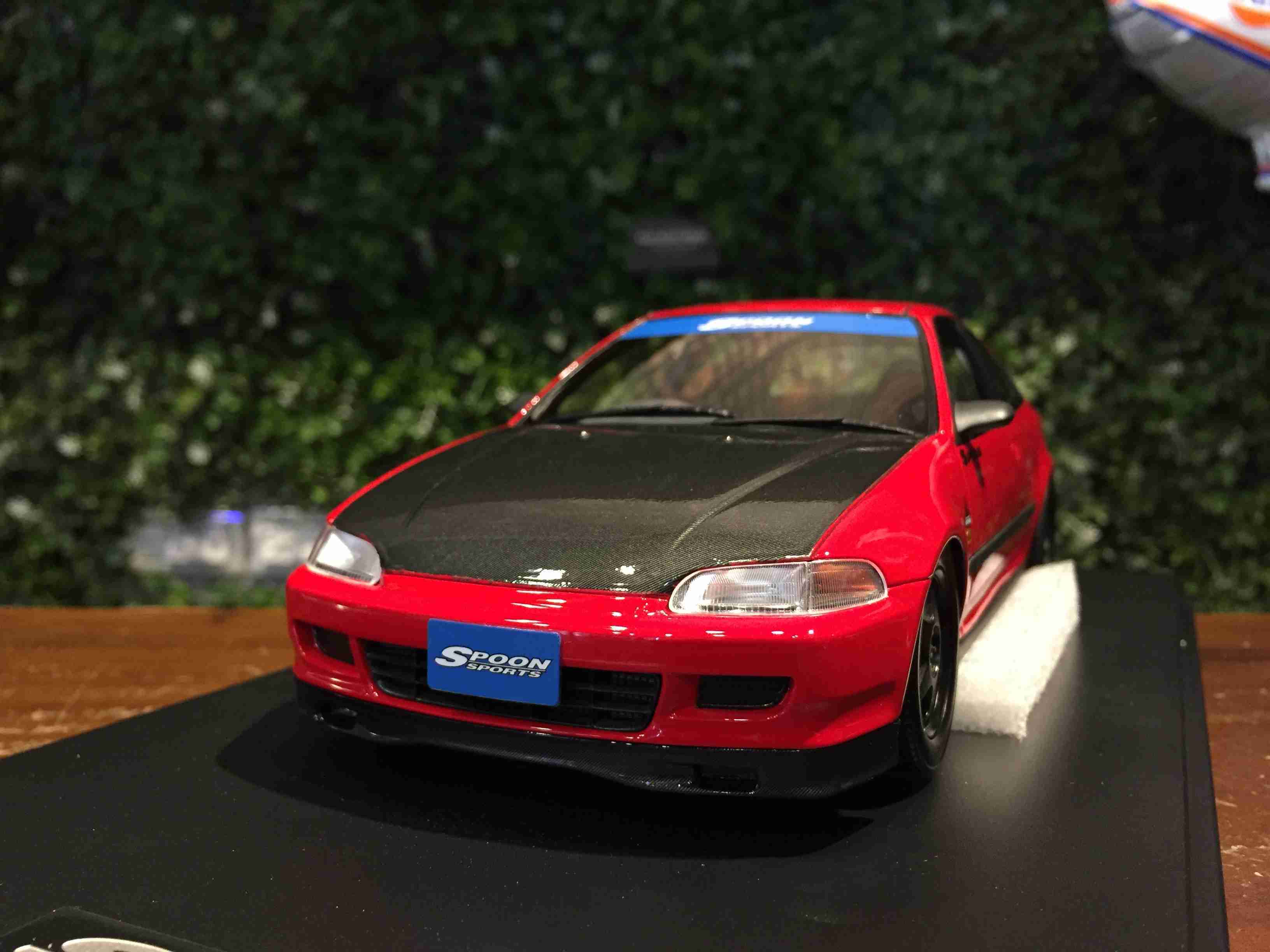 1/18 Onemodel Honda Civic (EG6) Spoon Red【MGM】 - Max Gear Model