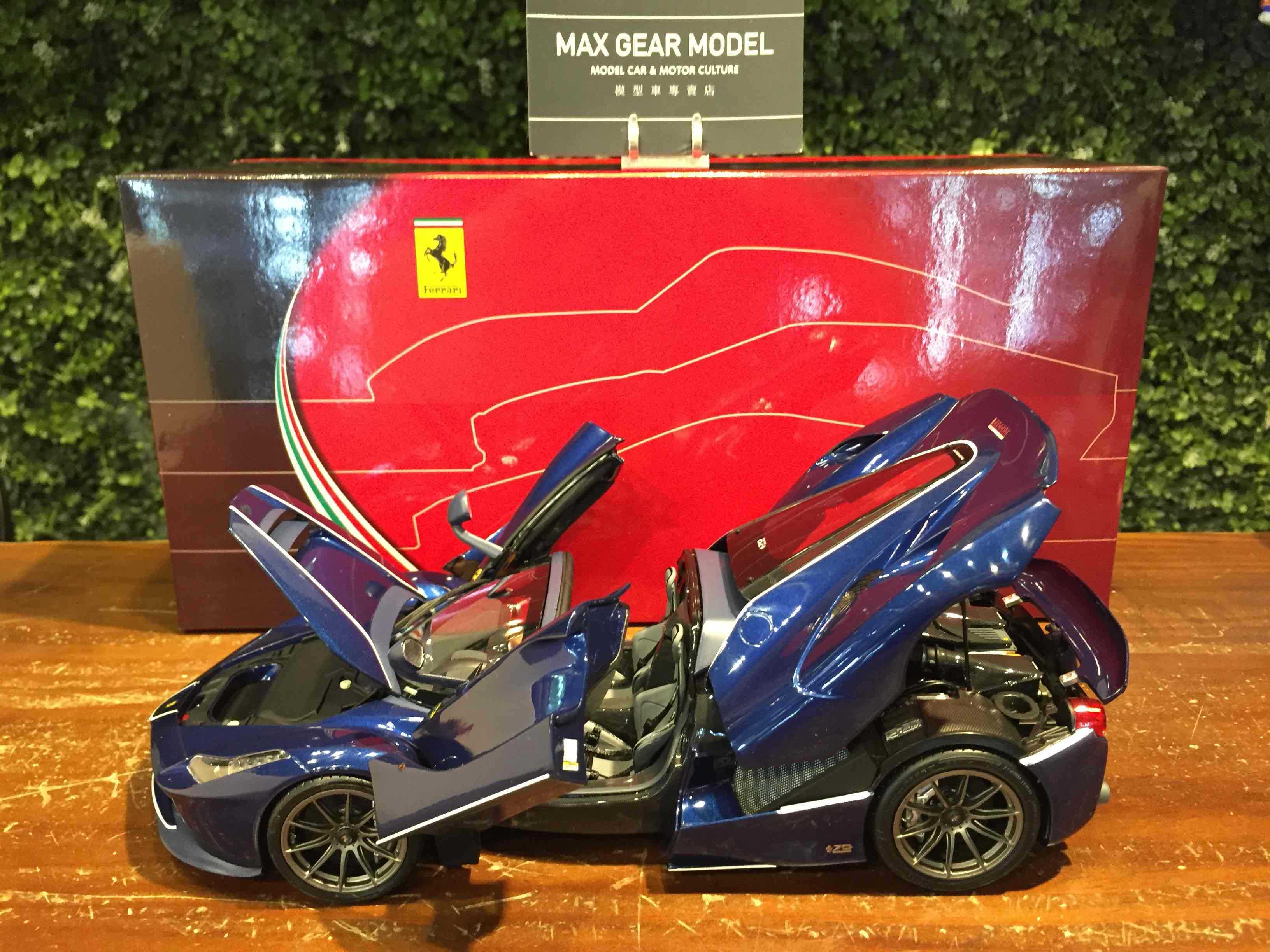 1/18 BBR Ferrari LaFerrari Aperta Blue BBR182235【MGM】