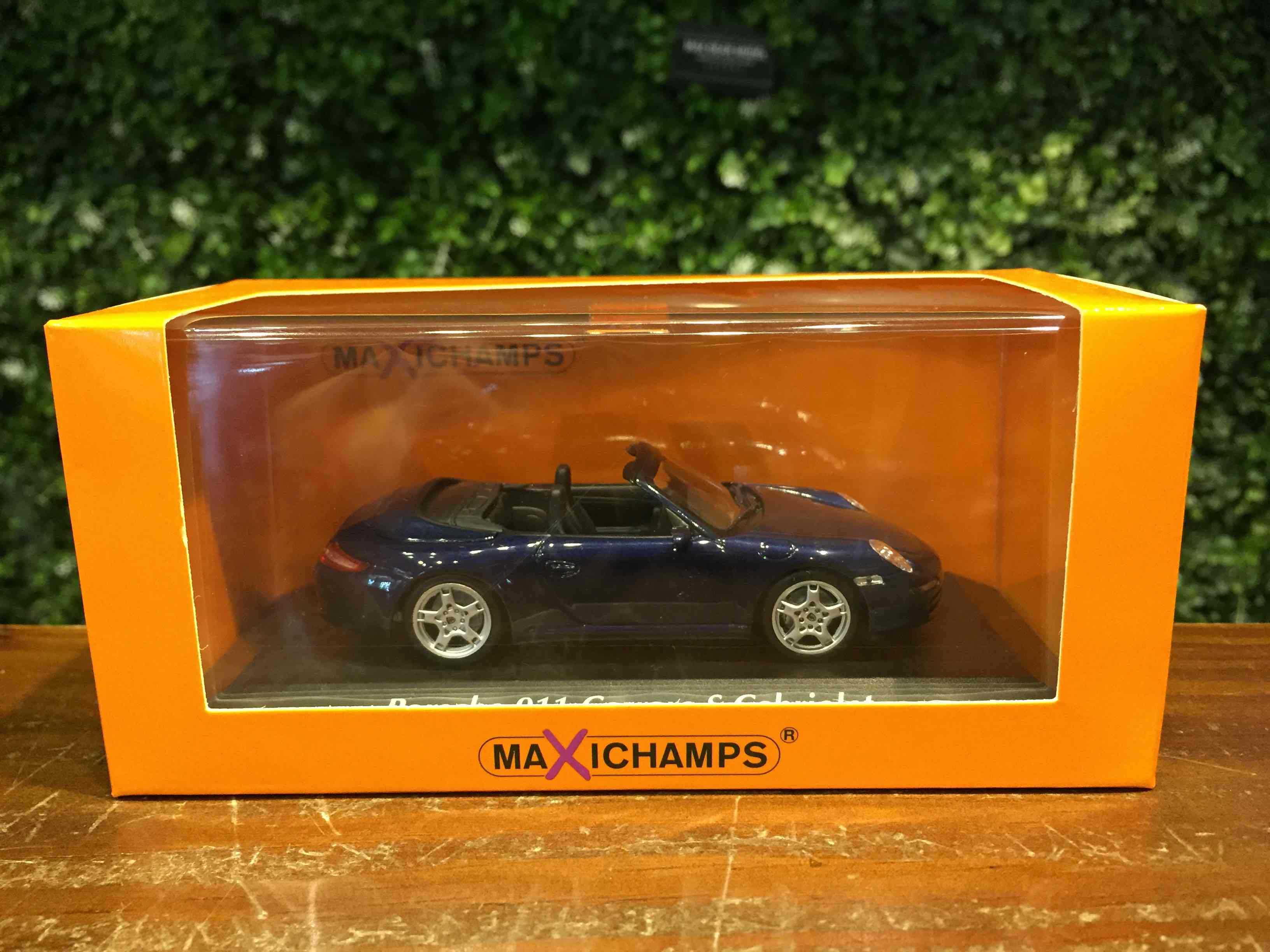 1/43 Minichamps Porsche 911 Carrera Cabriolet 94006303【MGM】