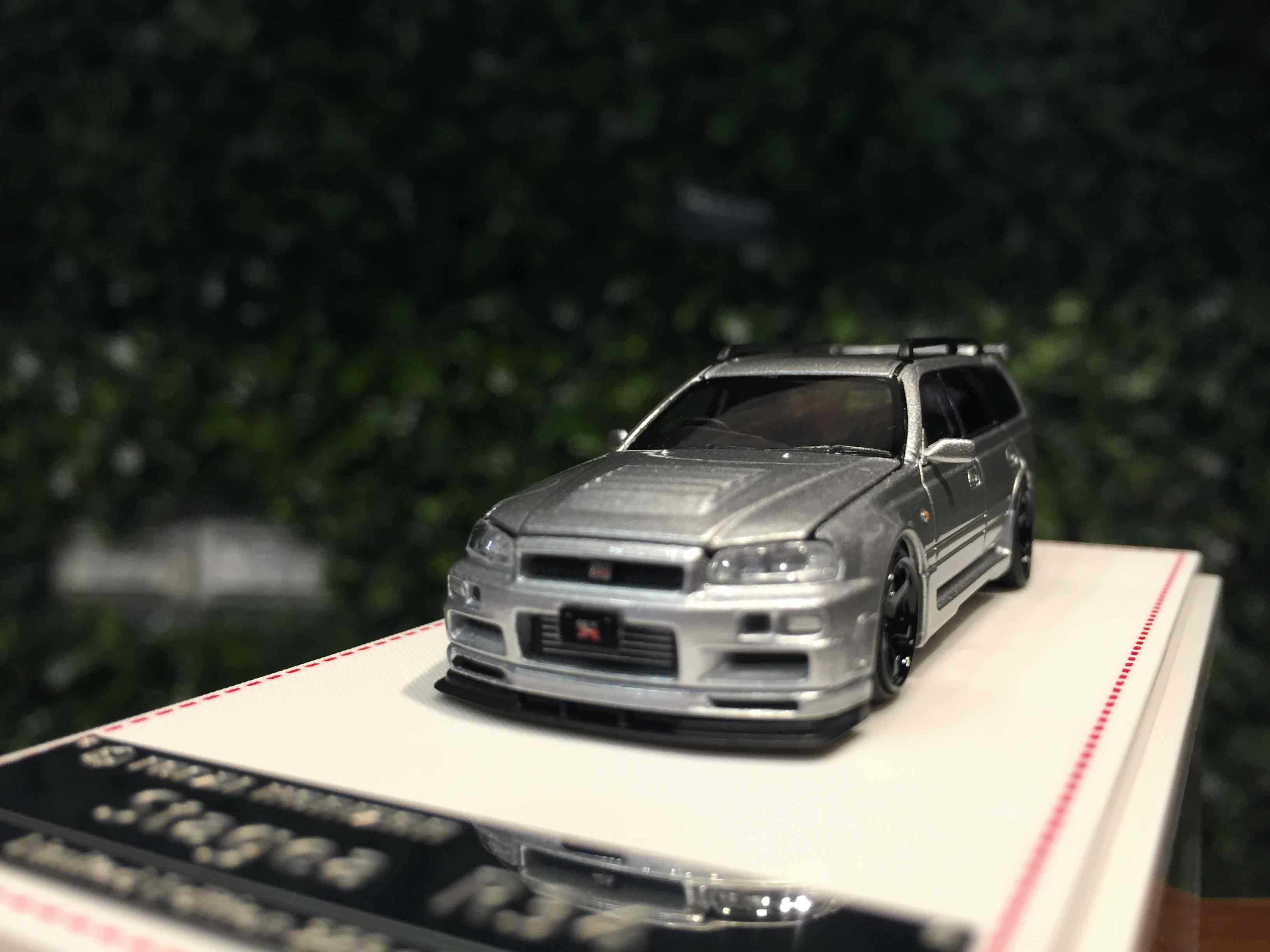 1/64 FH Nissan Stagea GTR R34 Silver【MGM】