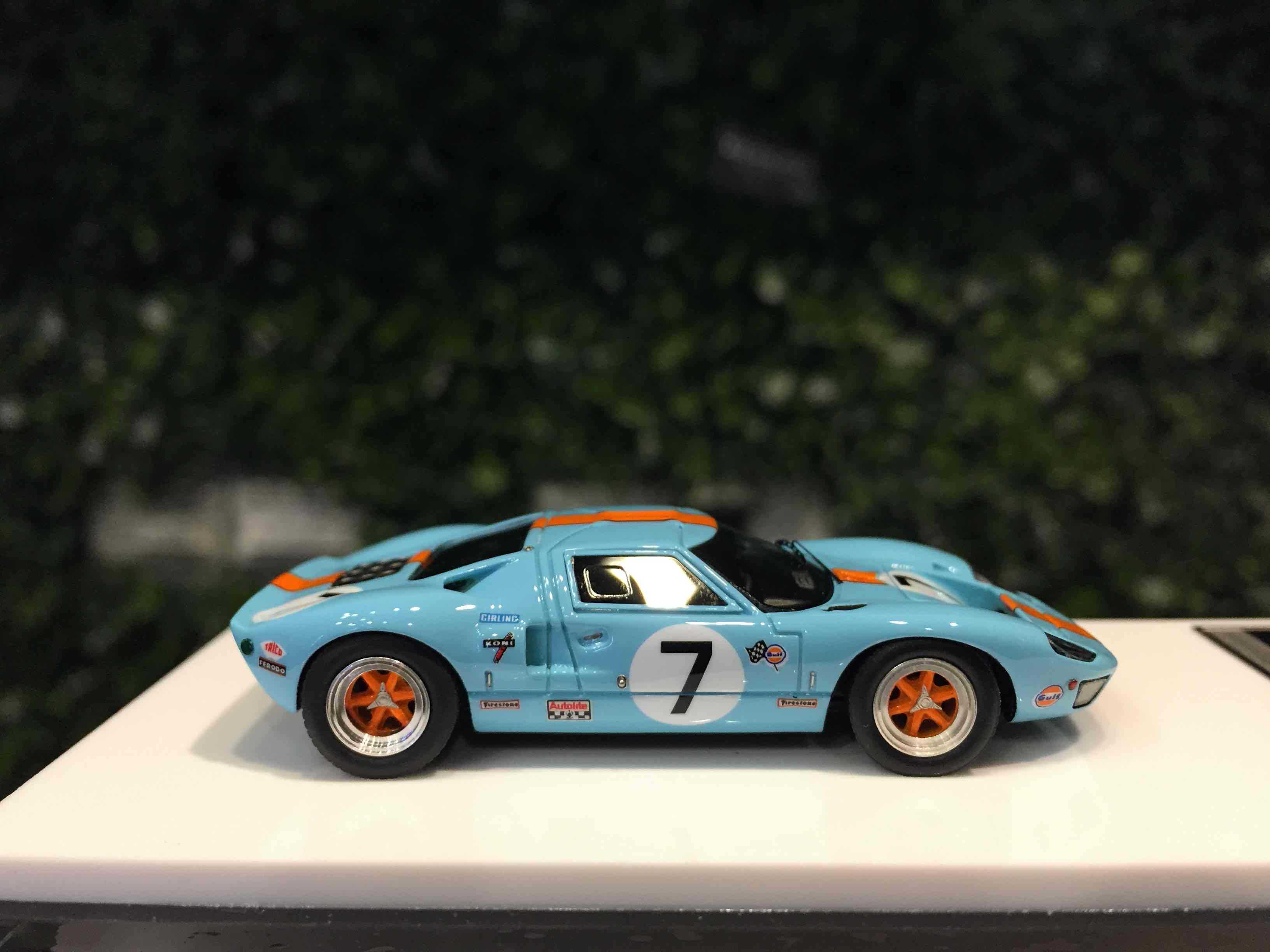 1/64 SCM Ford GT40 MK1 #7 1969 LM 3rd SCM10C【MGM】