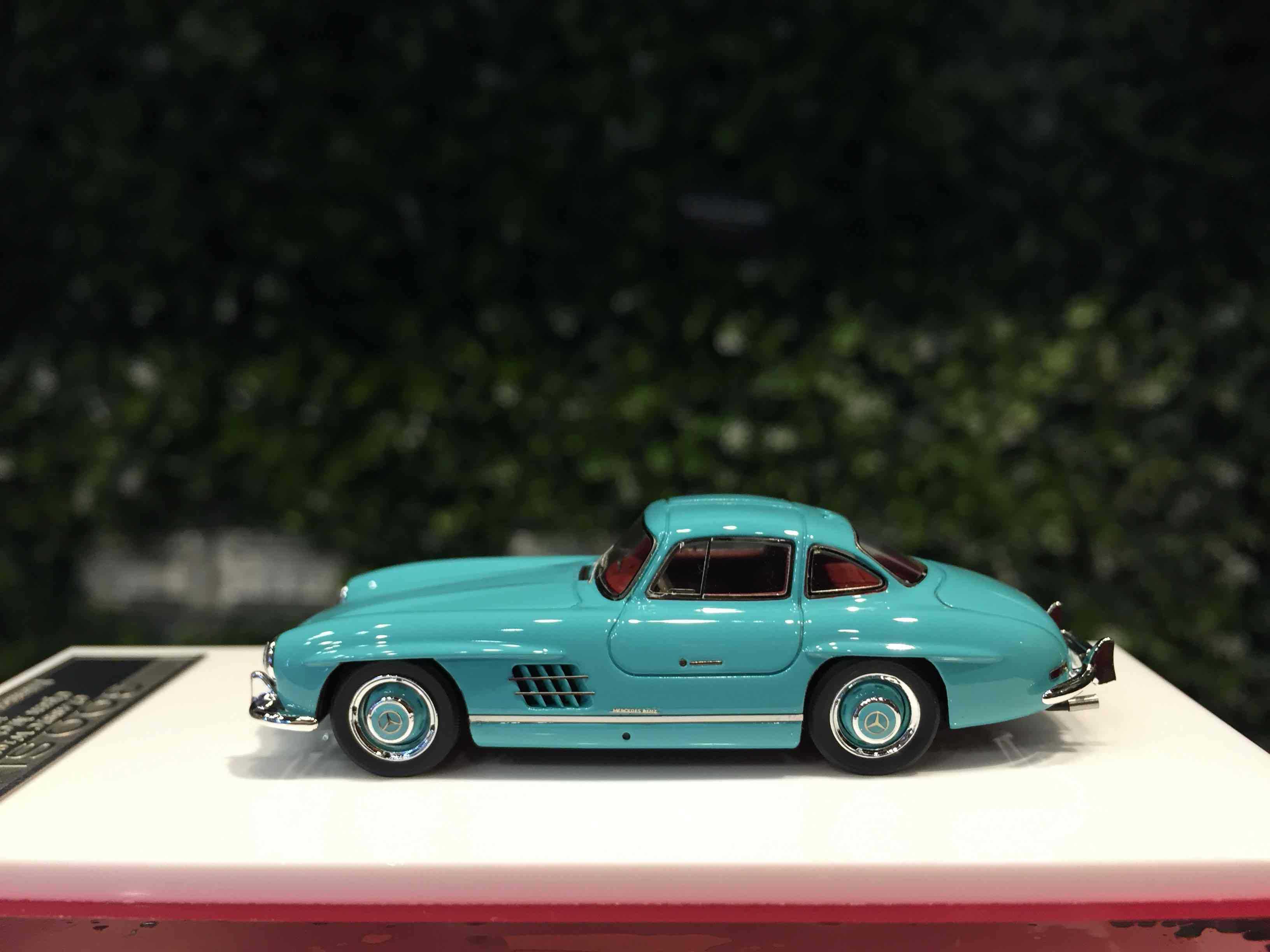 1/64 SCM Mercedes-Benz 300 SL (W198) Cyan Met SCM05R【MGM】