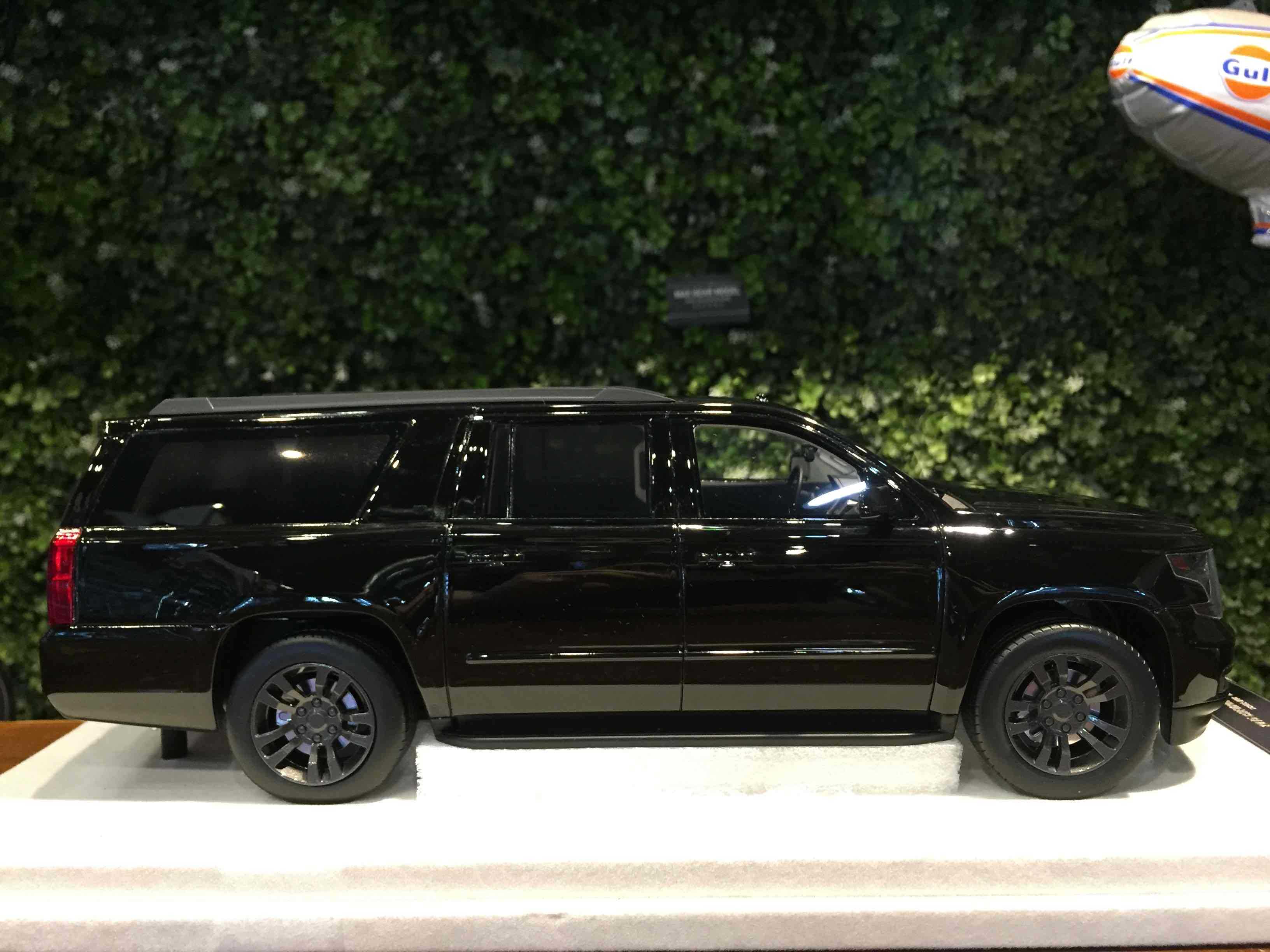 1/18 GOC Chevrolet Suburban 2015 Black【MGM】