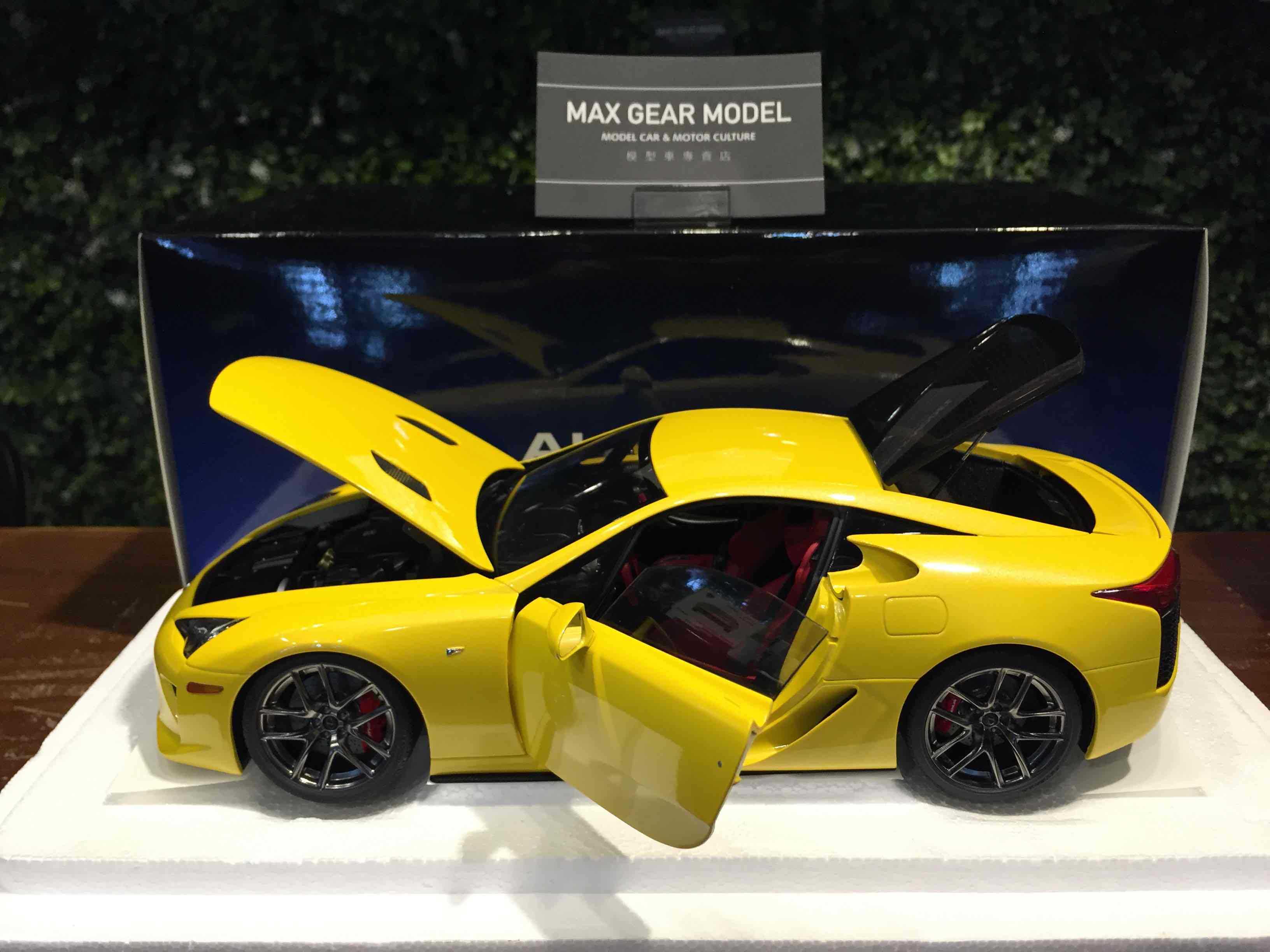 1/18 AUTOart Lexus LFA Pearl Yellow 78854【MGM】