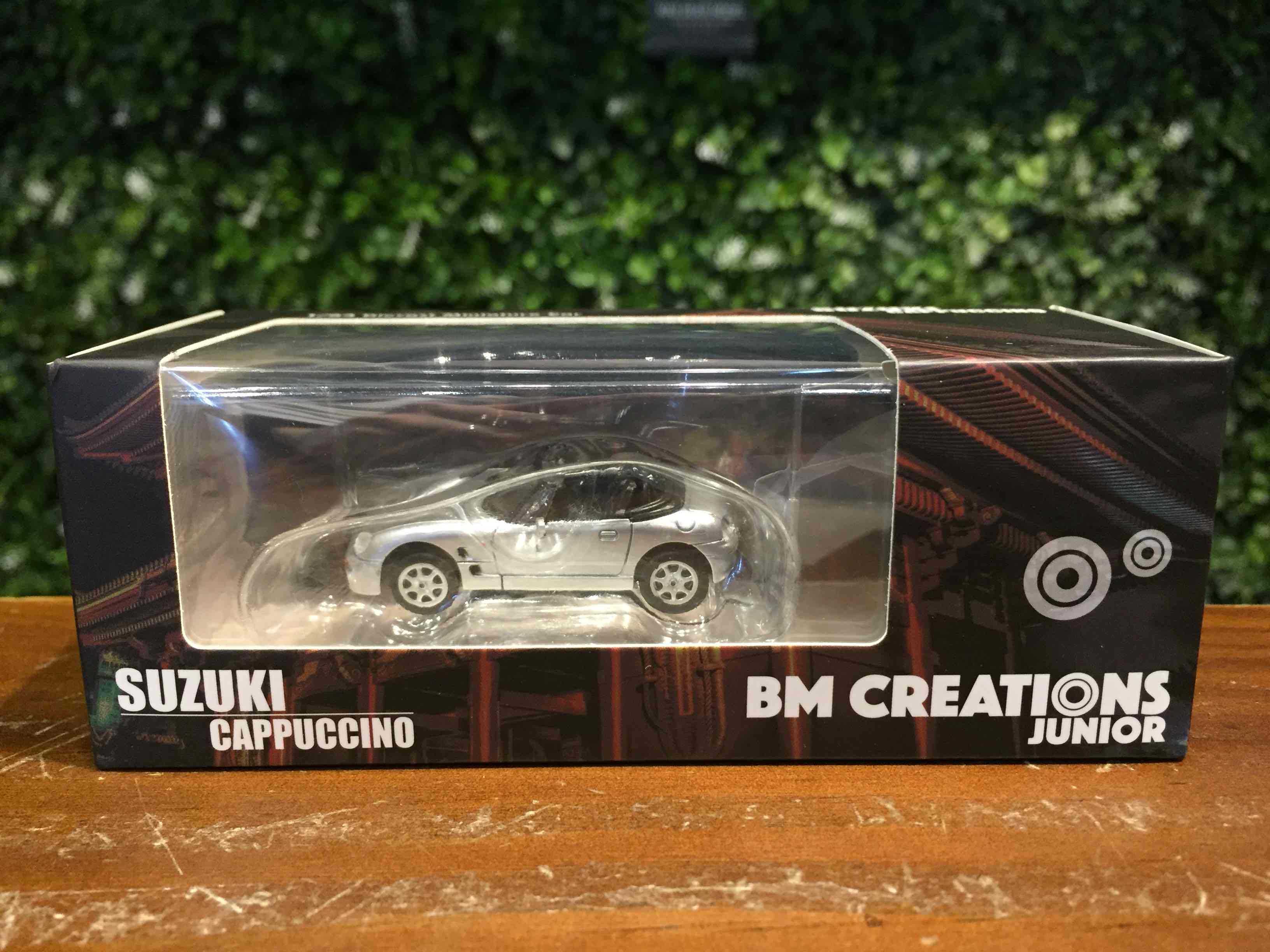 1/64 BM Creation Suzuki Cappuccino Silver 64B0262【MGM】