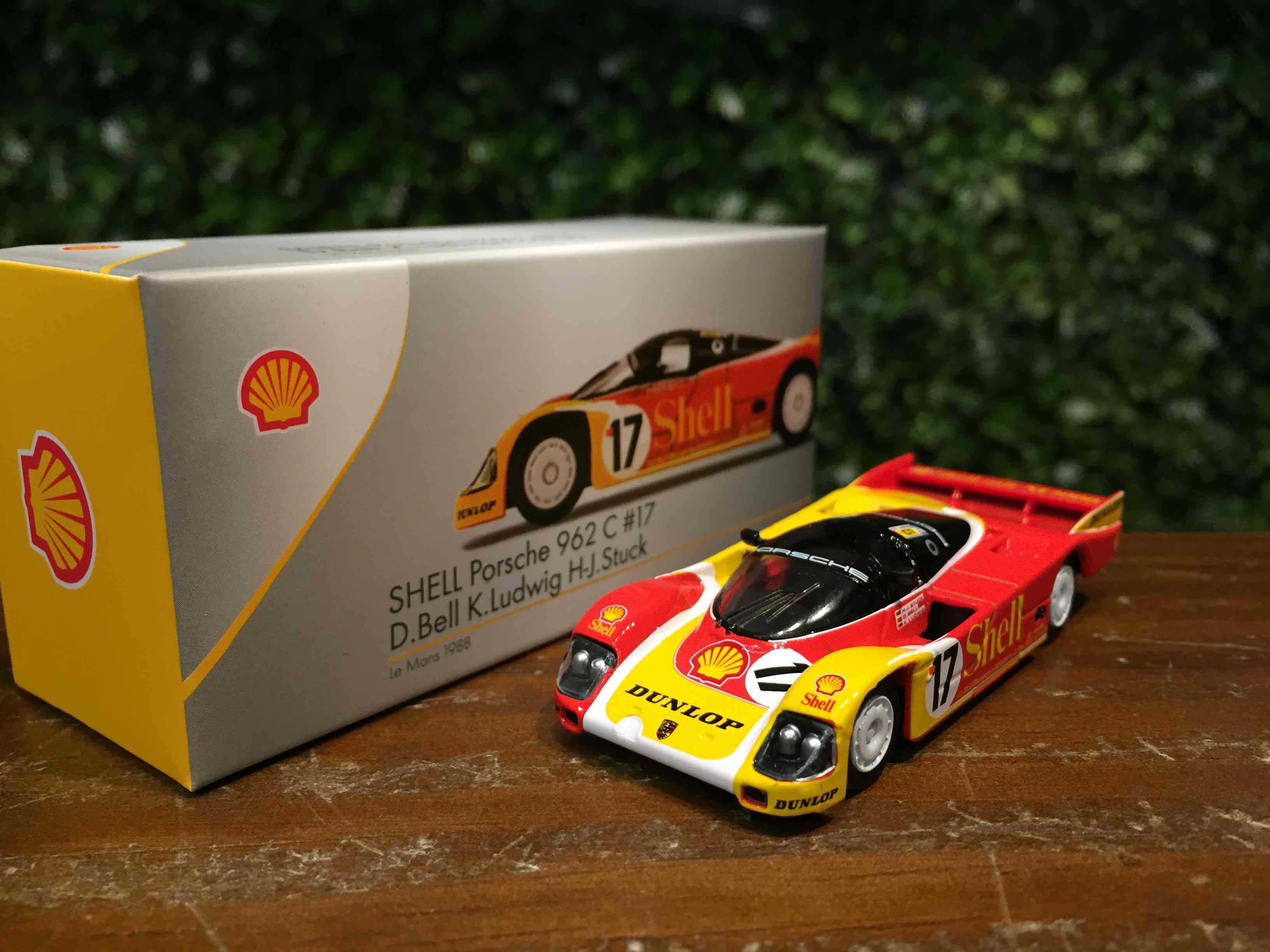 1/64 Spark Porsche 962C 2nd LM #17 1988 YO64005【MGM】