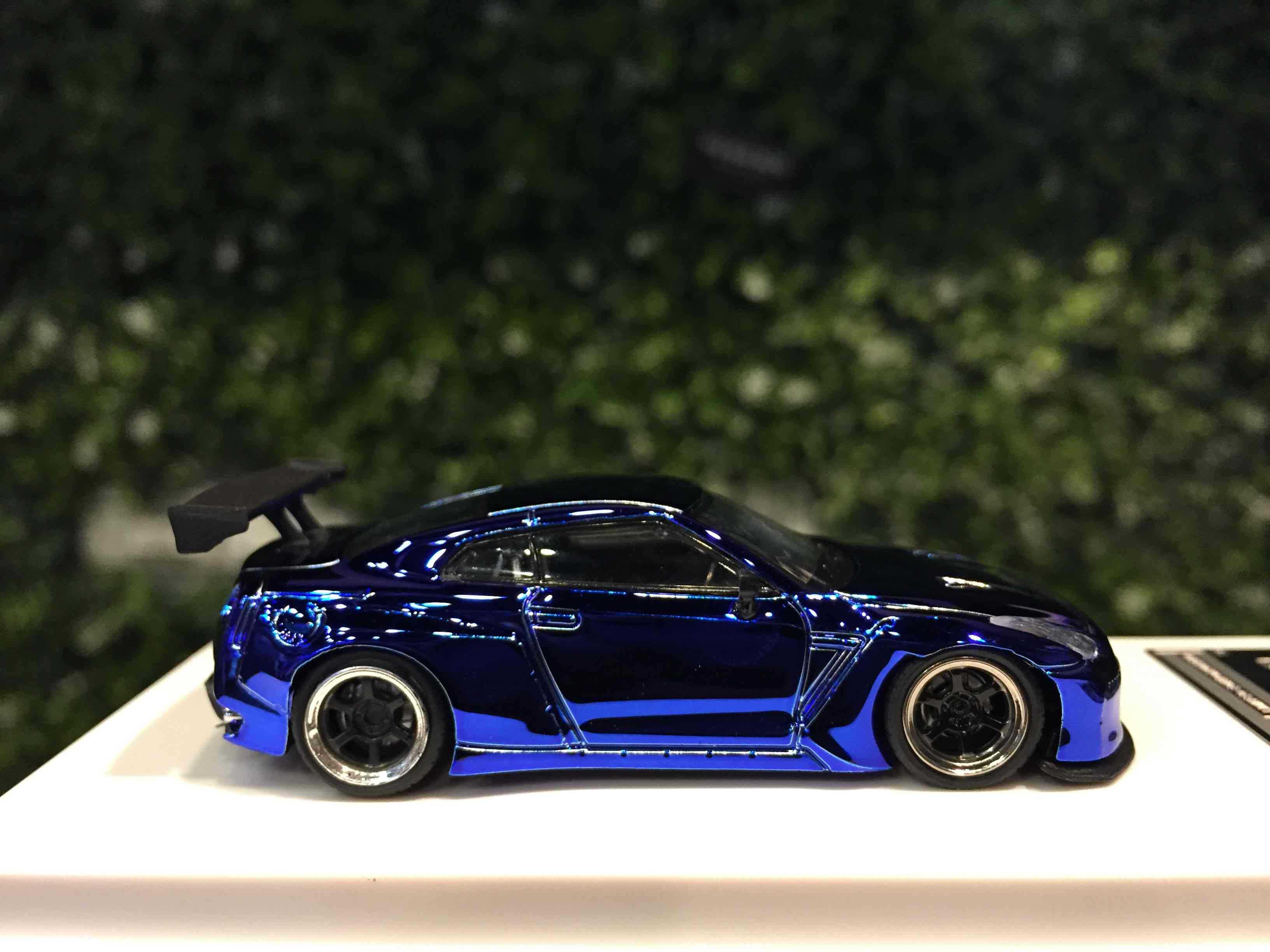 1/64 LMLF Pandem Nissan GT-R (R35) Chrome Blue【MGM】