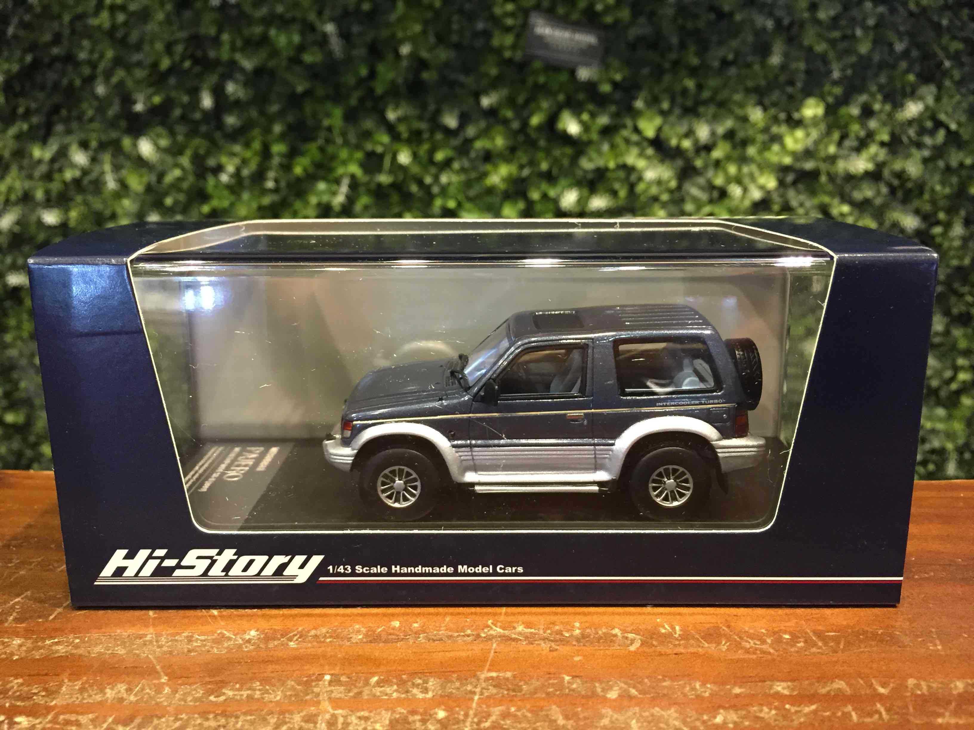 1/43 Hi-Story Mitsubishi Pajero Wide XR-II 1991 HS446BL【MGM】