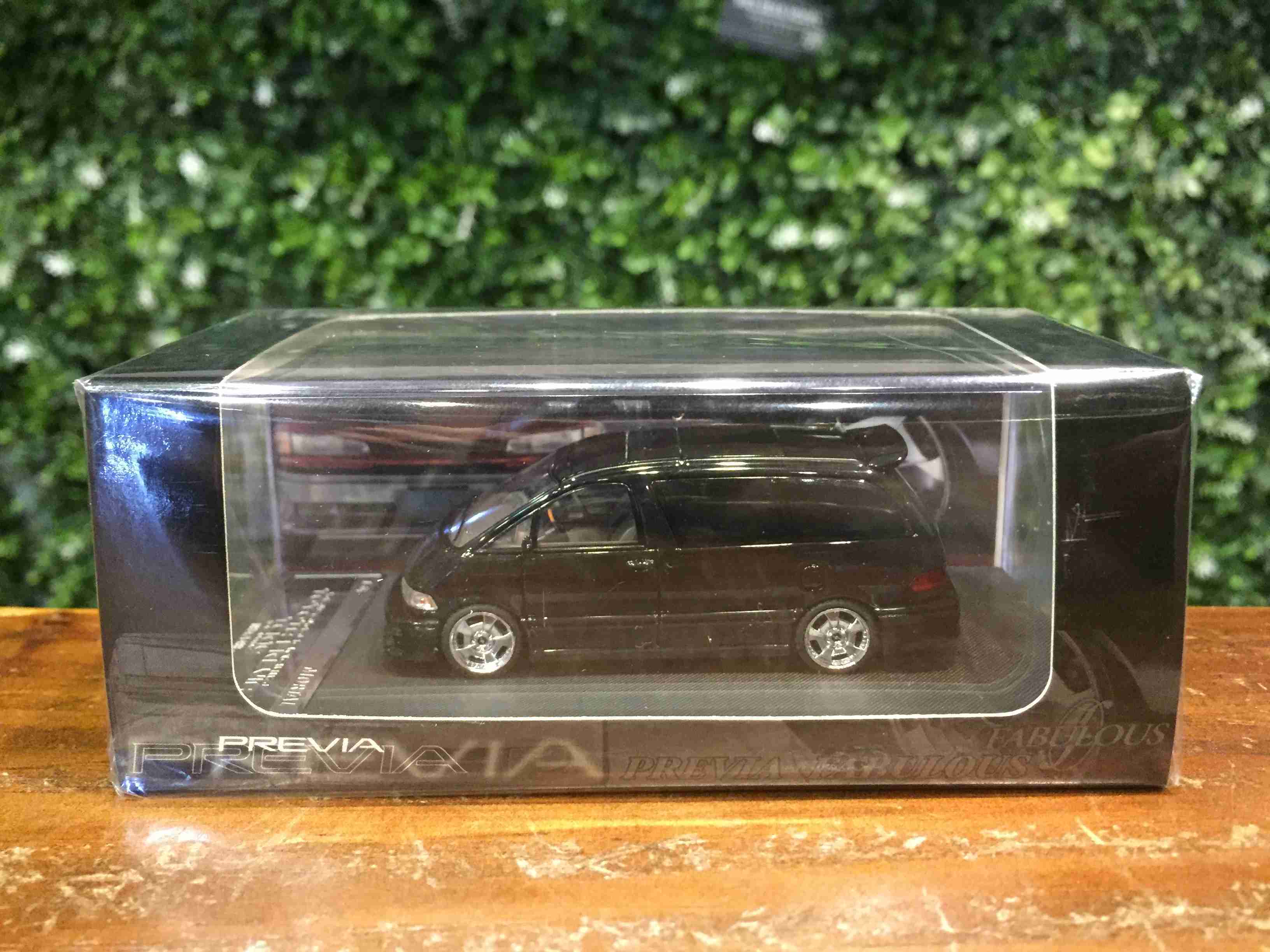 1/64 Mortal Toyota Previa Silver Grey【MGM】 - Max Gear Model 模型