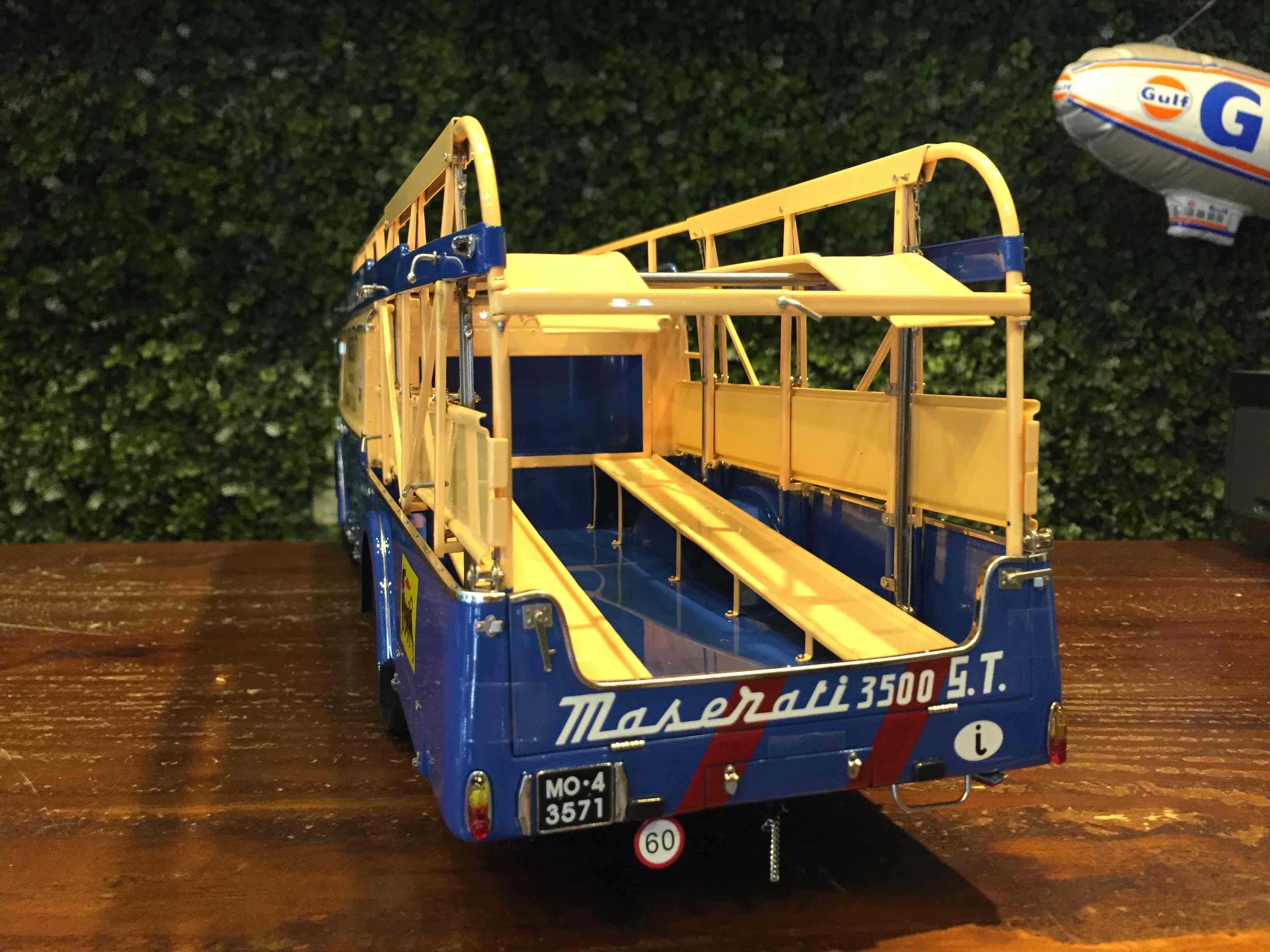 1/18 CMC Fiat Transporter 642 Bartoletti Maserati M097【MGM】