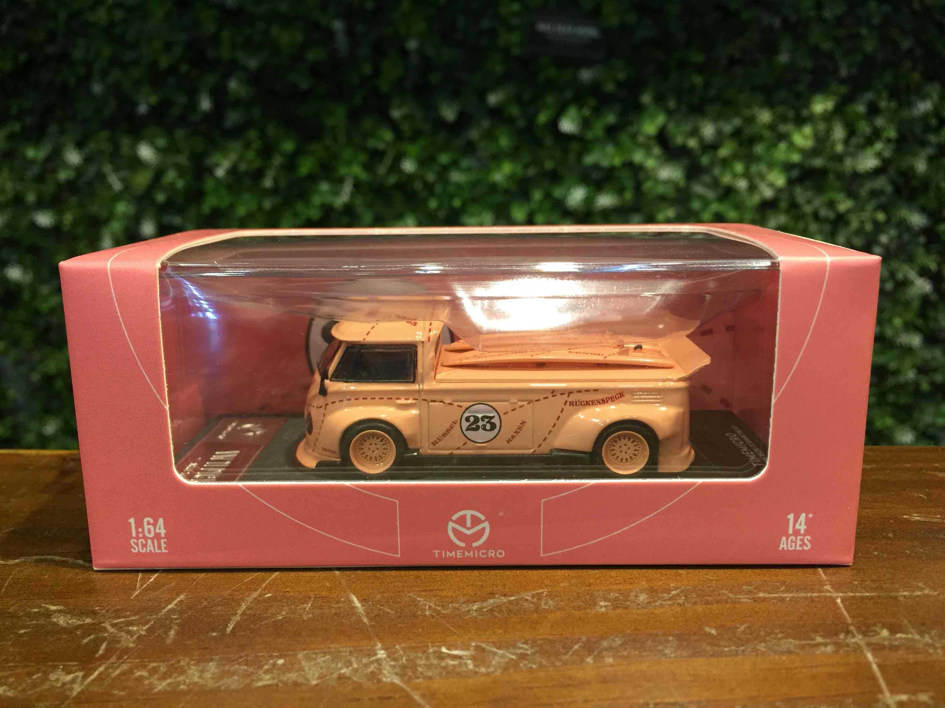 1/64 TimeModel Volkswagen VW T1 PickUp PinkPig TM643911【MGM】