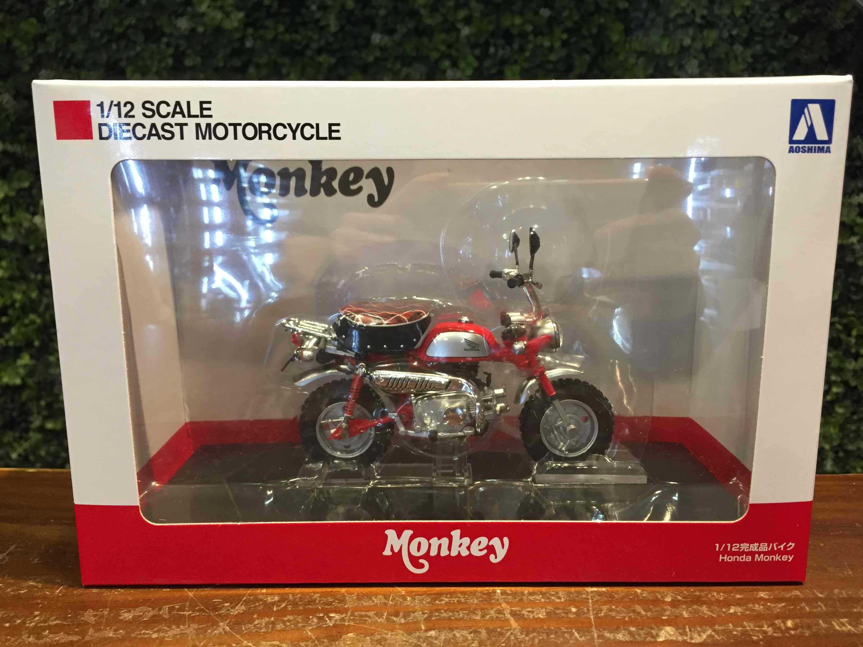 1/12 Aoshima Honda Monkey Limited Red 111253【MGM】