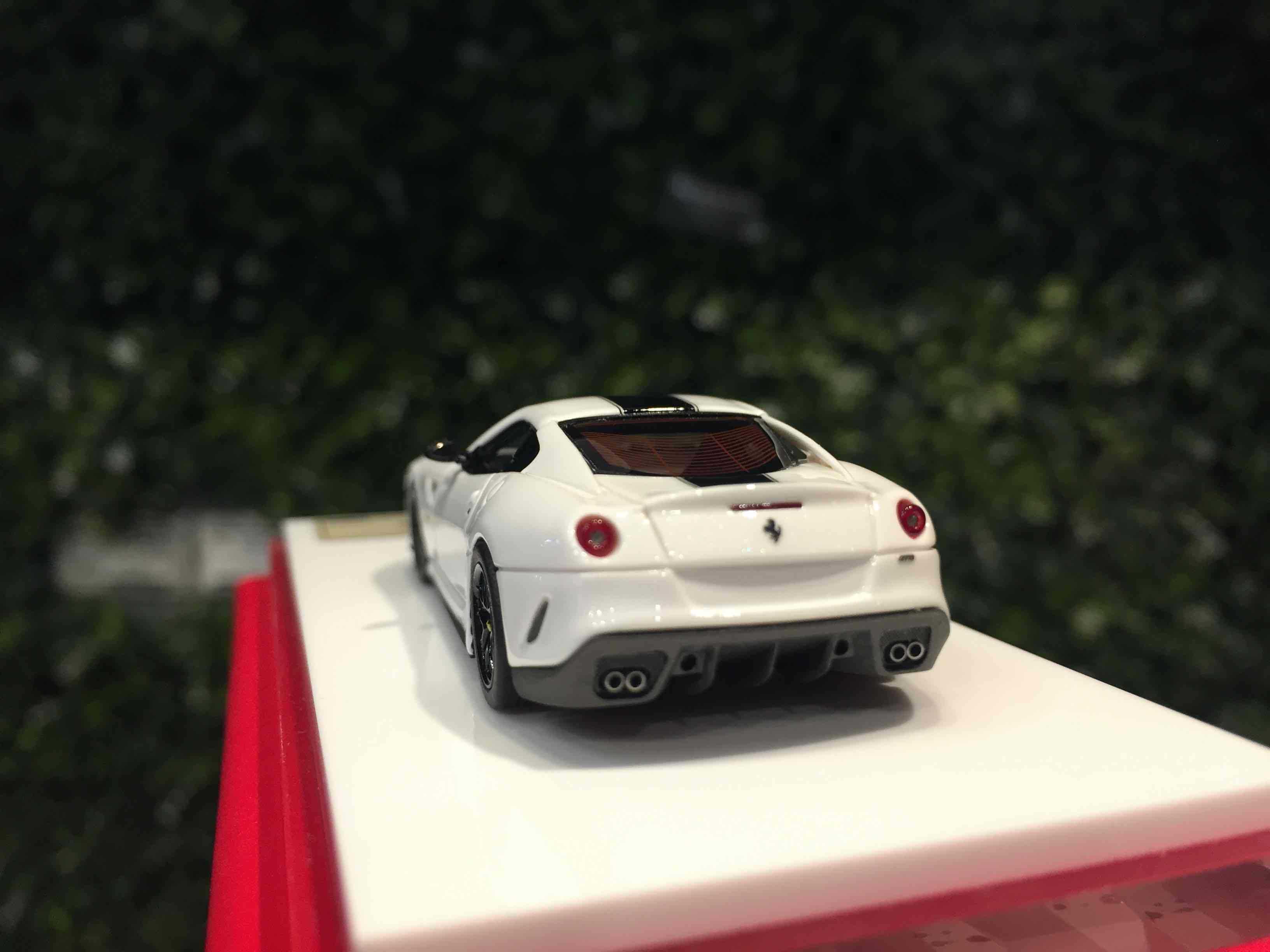 1/64 DMH Ferrari 599 GTO Pearl White DM64A005【MGM】