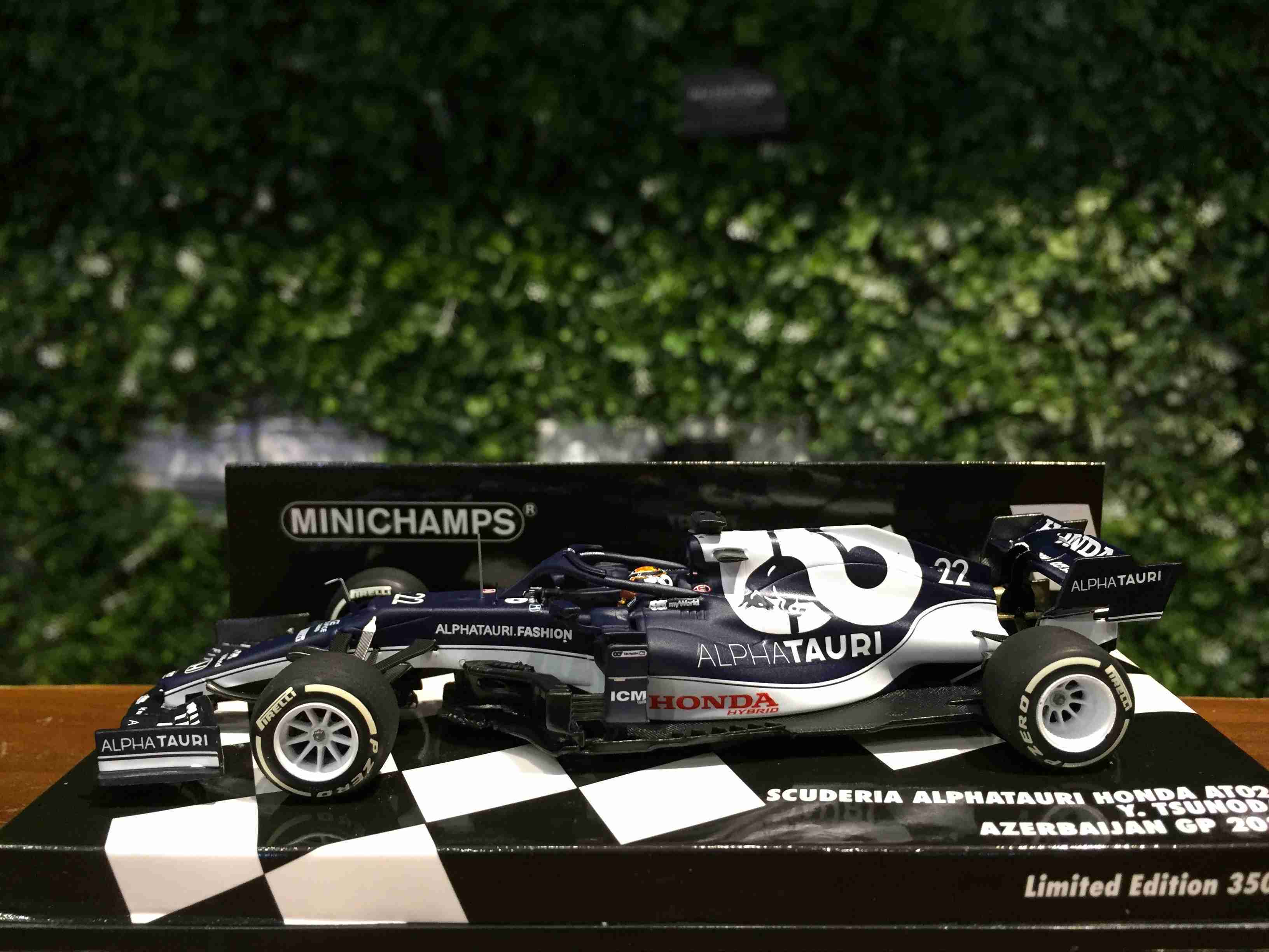 1/43 Minichamps AlphaTauri AT02 Yuki Tsunoda 417210722【MGM】