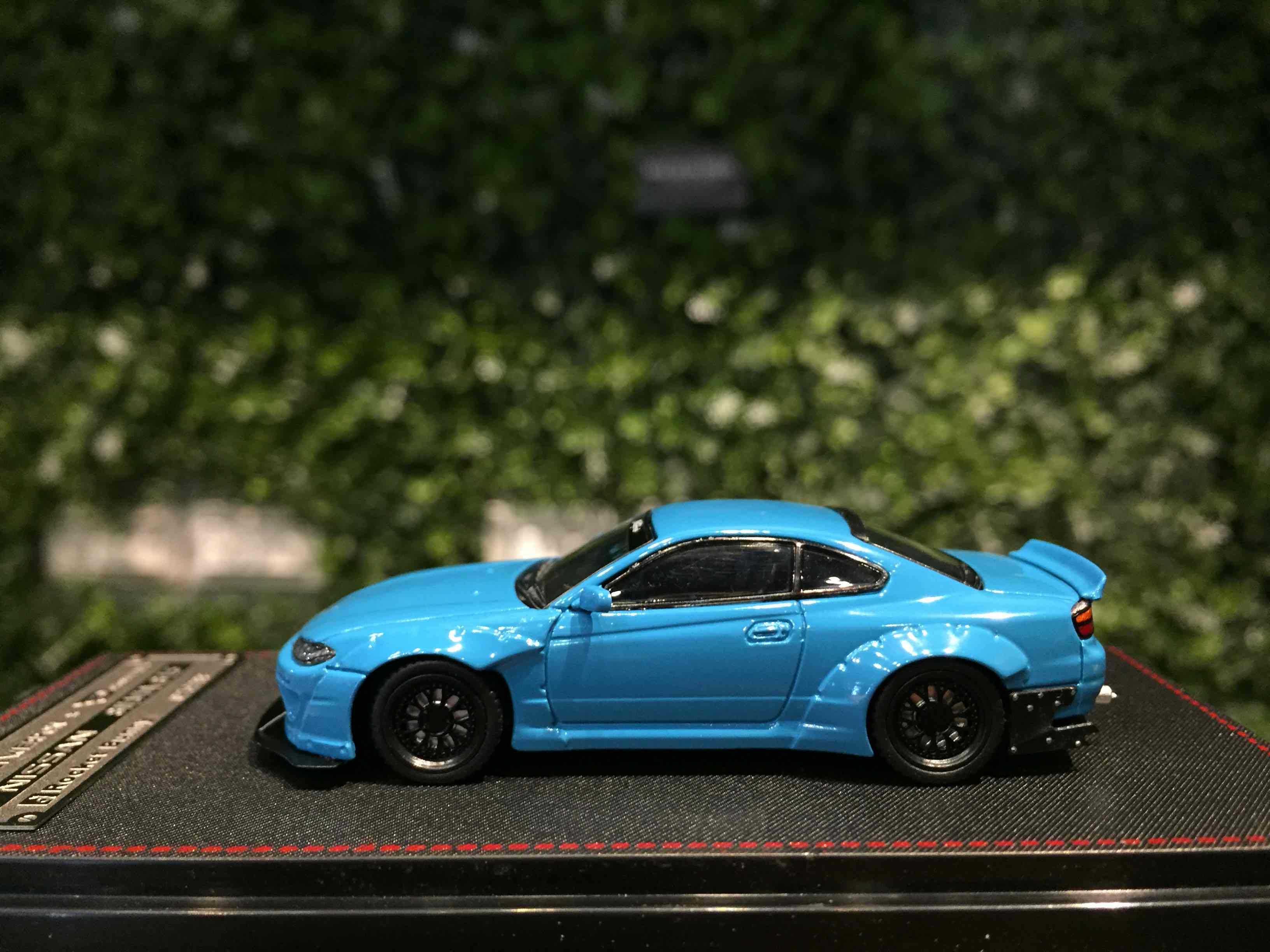 1/64 StreetWeapon Pandem Nissan Silvia S15 Blue【MGM】