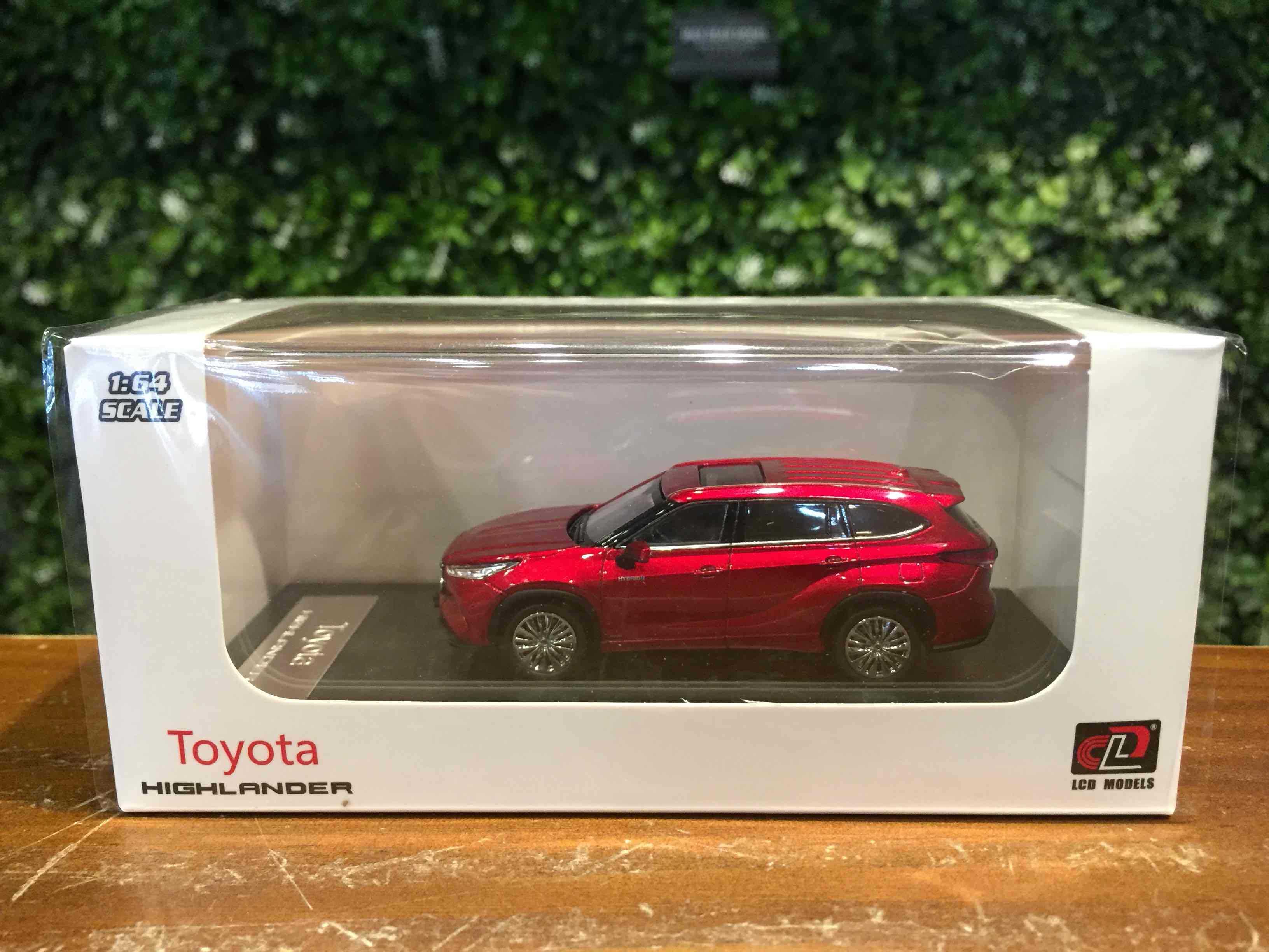 1/64 LCD Models Toyota Highlander Red LCD64019RE【MGM】