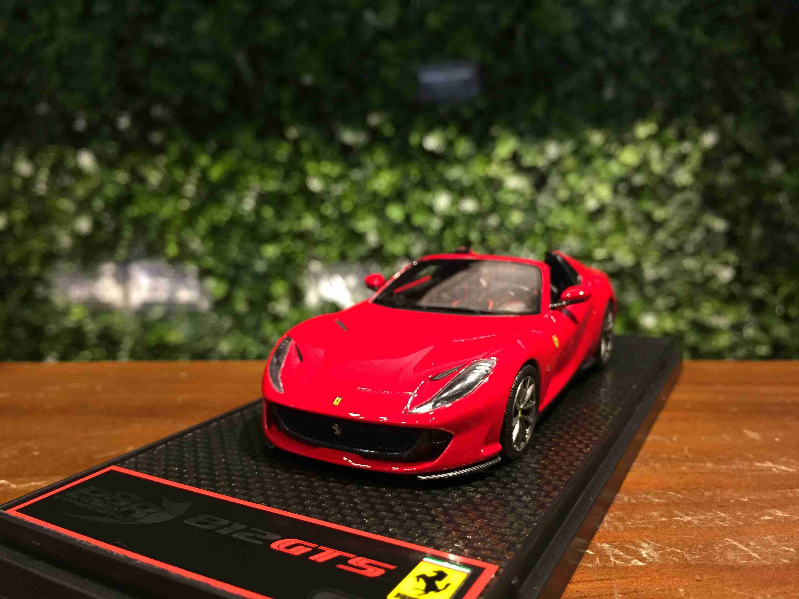 1/43 BBR Ferrari 812 GTS 2019 Rosso Corsa 322 BB1RC233B【MGM】